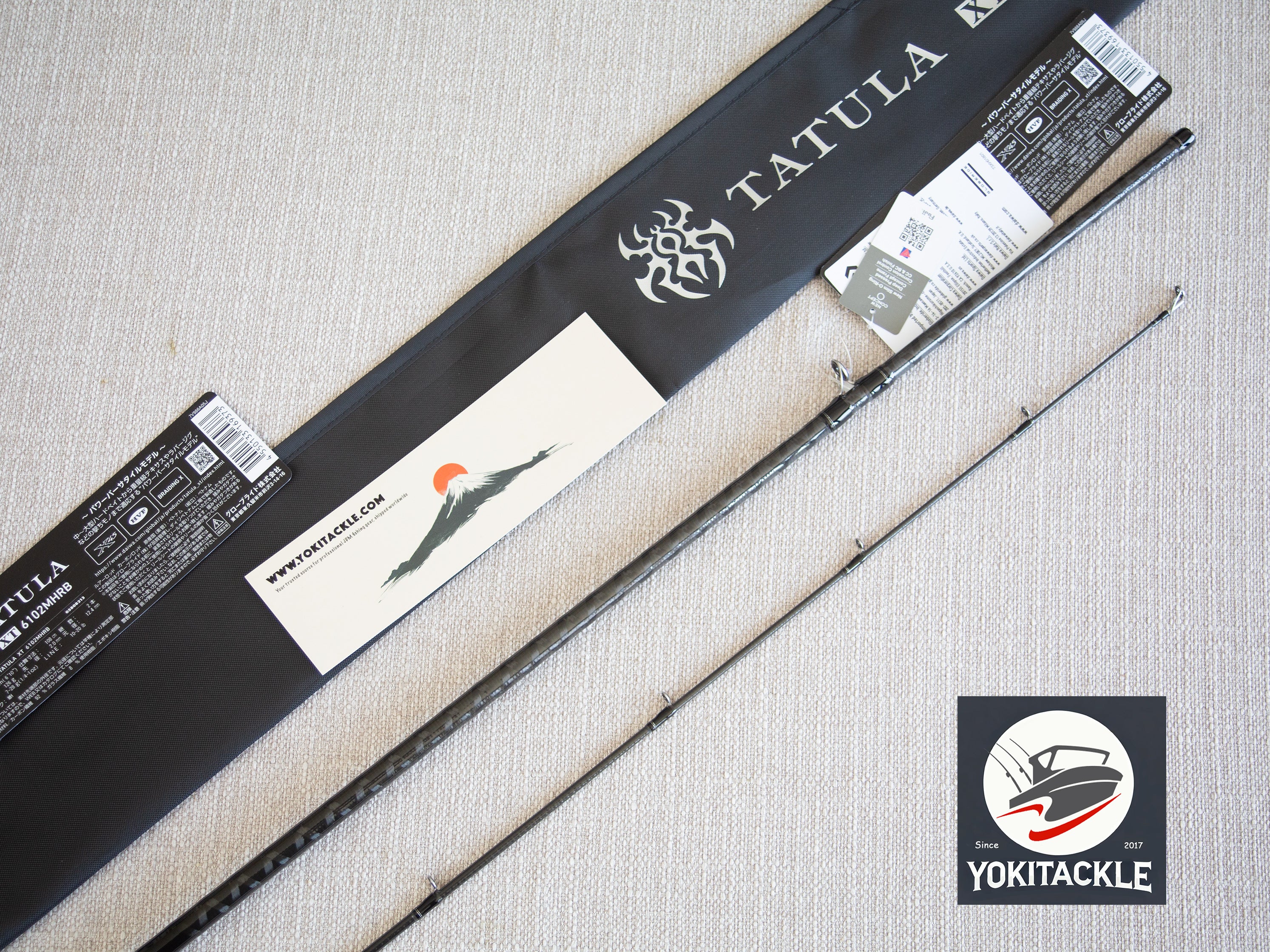Brand New Daiwa 24 TATULA XT 6102MHRB 2pc Baitcasting Rod - Image 9