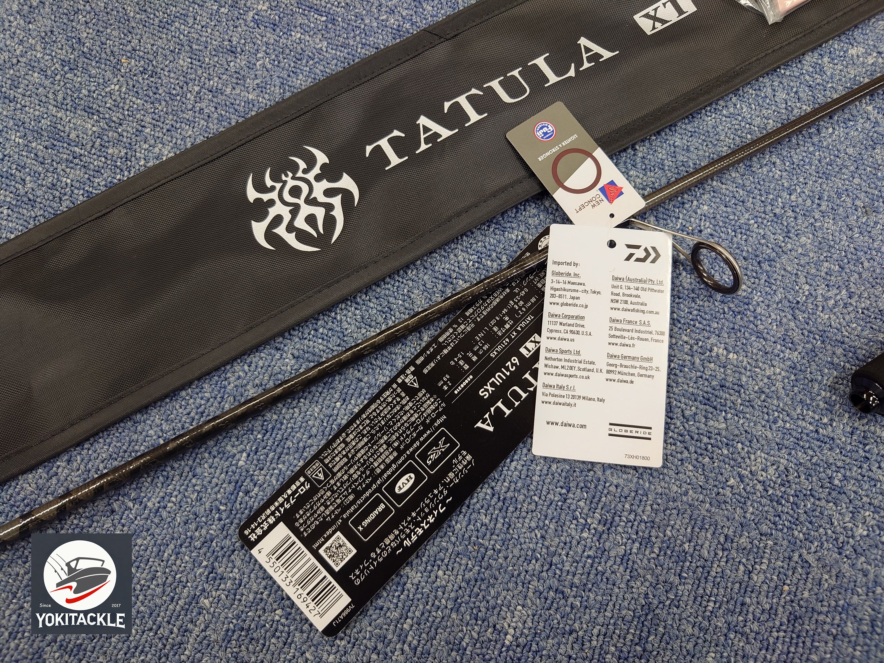 Brand New Daiwa 24 TATULA XT 621ULXS Grip Joint Spinning Rod - Image 9