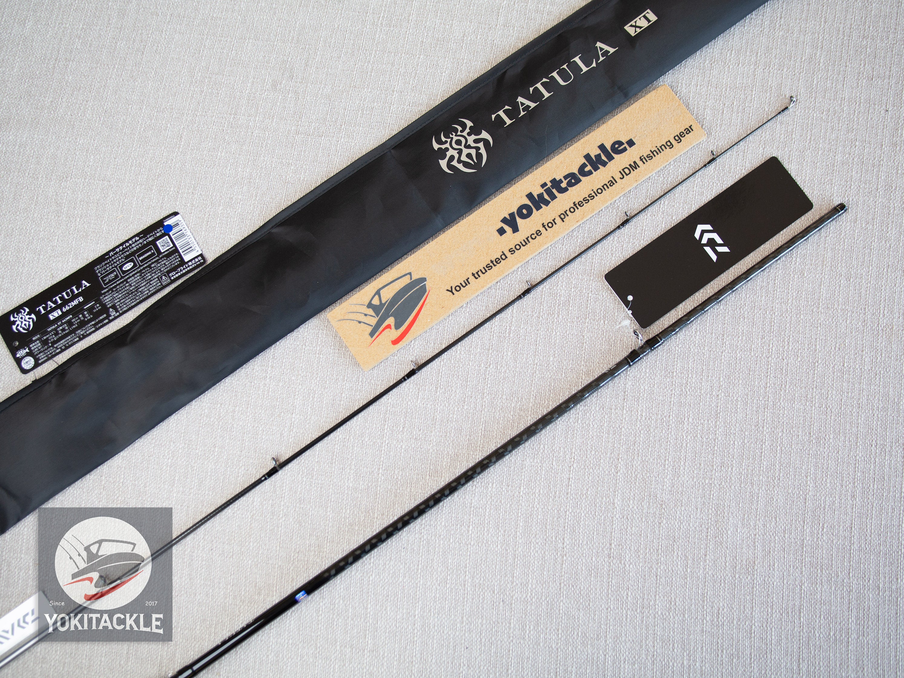Brand New Daiwa 24 TATULA XT 662MFB 2pc Baitcasting Rod - Image 8