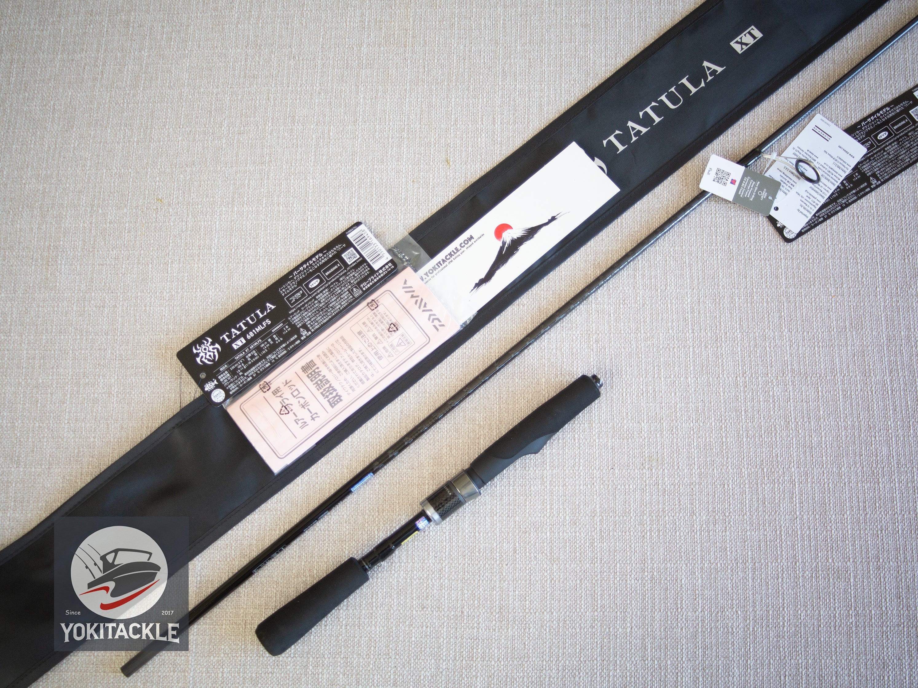 Brand New Daiwa 24 TATULA XT 681MLFS Grip Joint Spinning Rod - Image 6