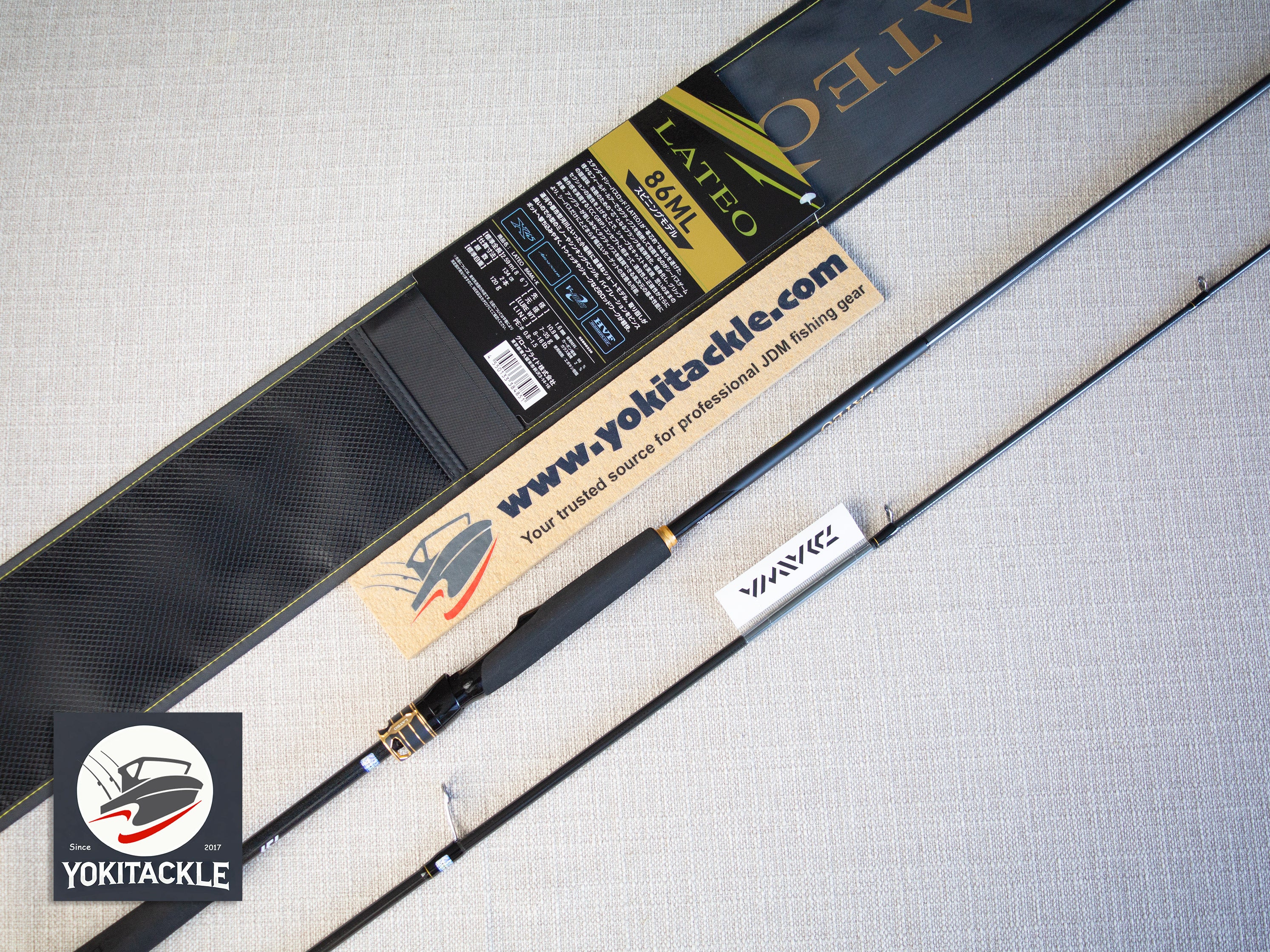 Brand New Daiwa LATEO 86ML-K Spinning Rod - Image 2