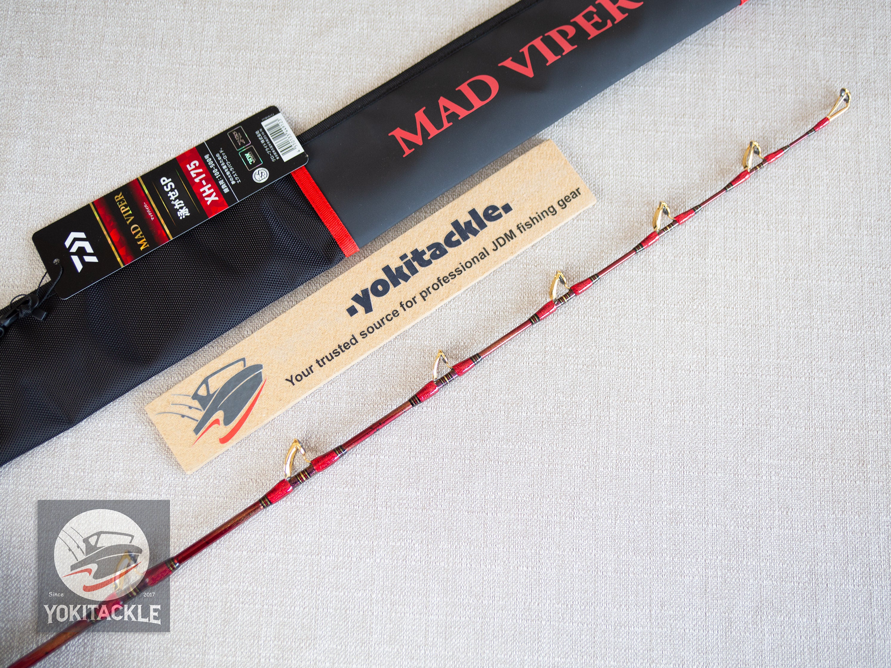 Brand New Daiwa MADVIPER OYOGASE SP XH-175 Saltwater Live Bait Jigging Rod Japan - Image 7