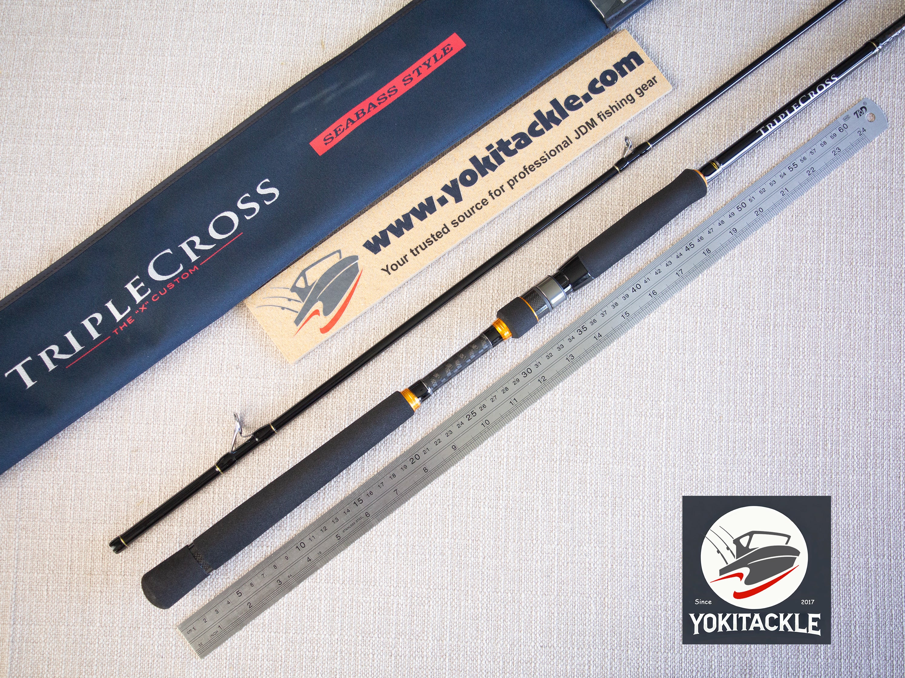 Brand New Major Craft TRIPLE-CROSS SEA BASS TCX-962M Spinning Rod - Image 2