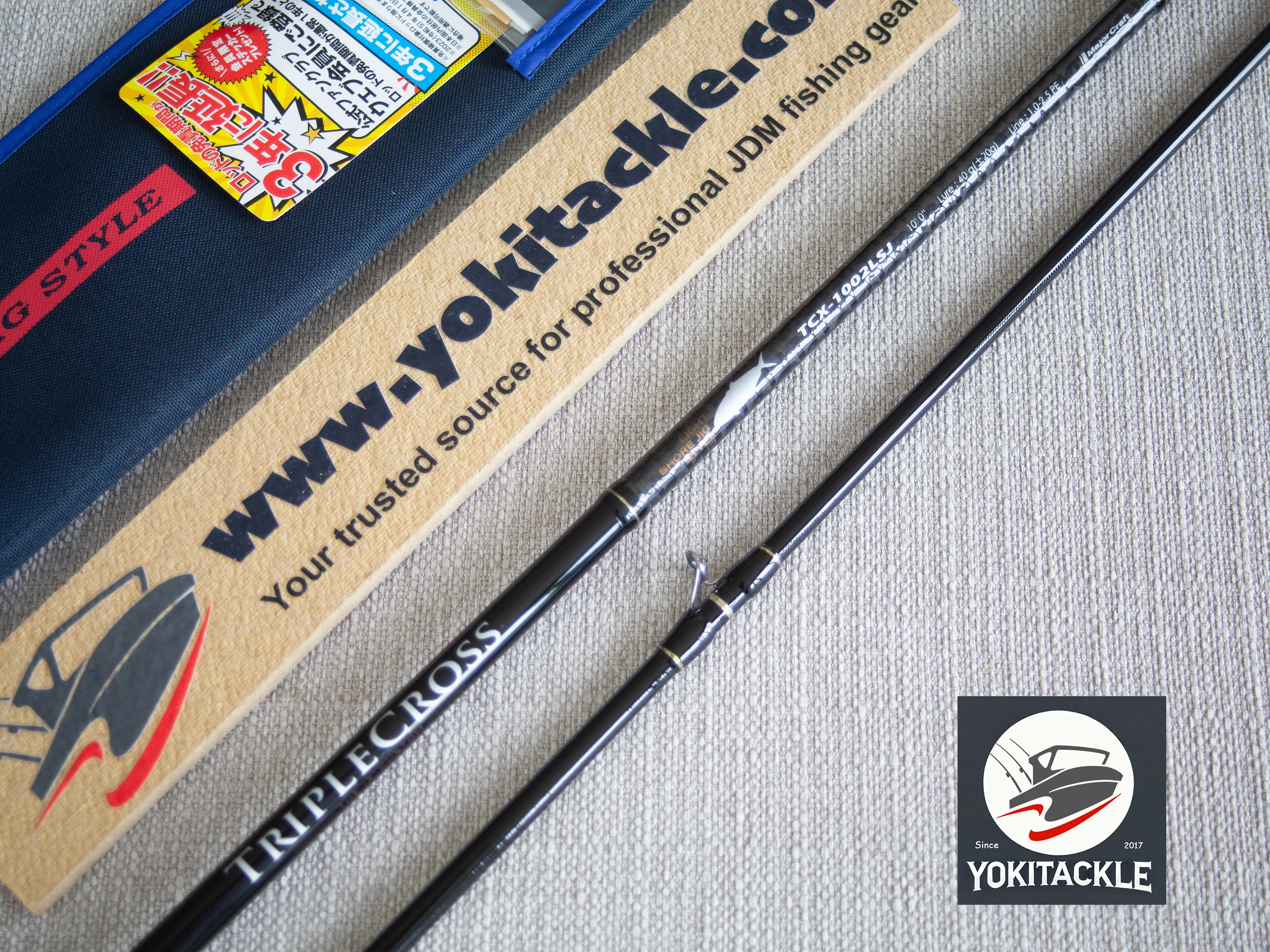 Brand New Major Craft TRIPLE-CROSS SHORE JIGGING TCX-1002LSJ Spinning Rod - Image 7