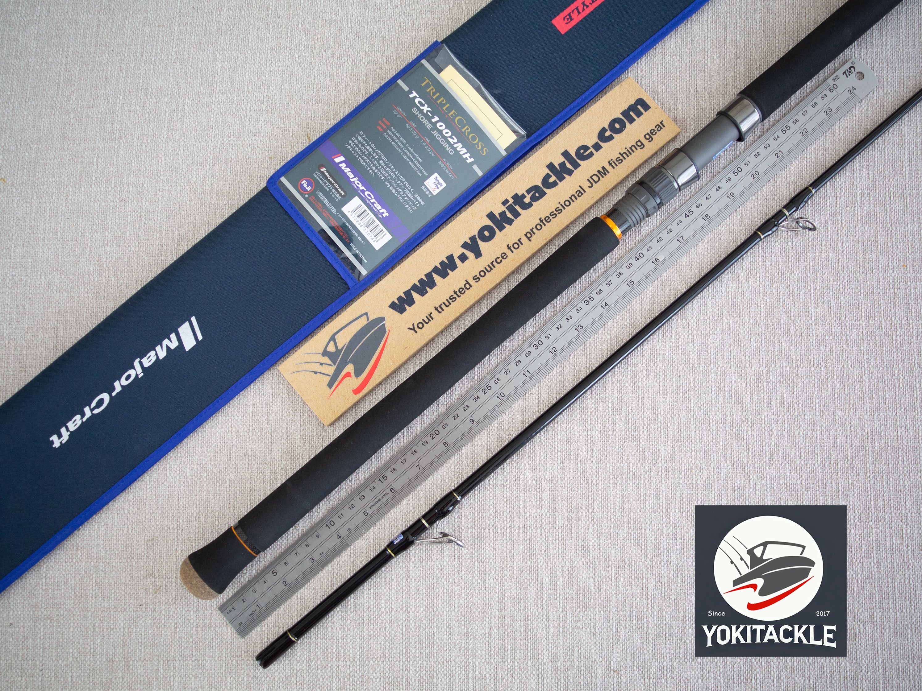 Brand New Major Craft TRIPLE-CROSS SHORE JIGGING TCX-1002MH Spinning Rod - Image 3