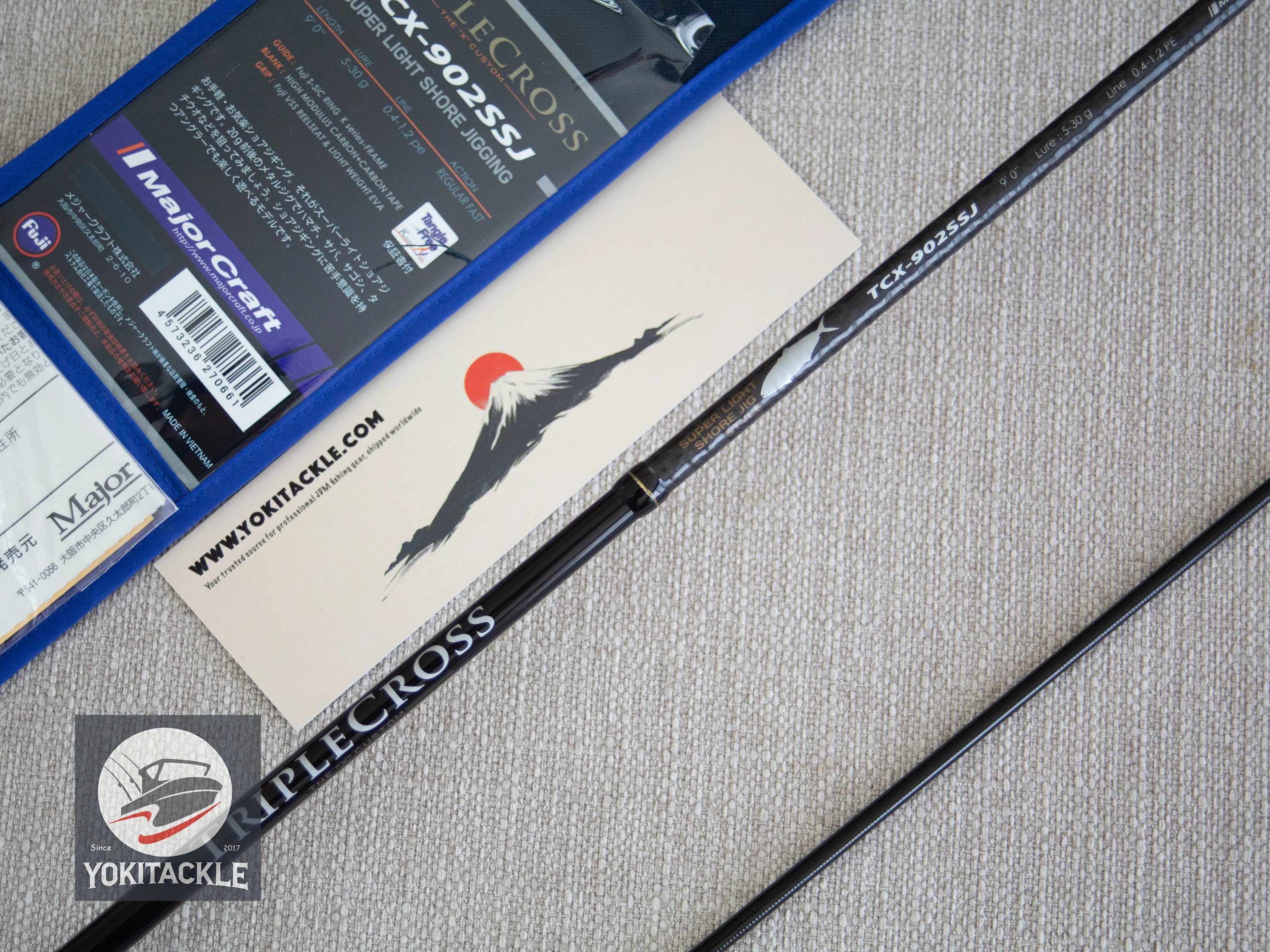 Brand New Major Craft TRIPLE-CROSS SHORE JIGGING TCX-902SSJ Spinning Rod - Image 7