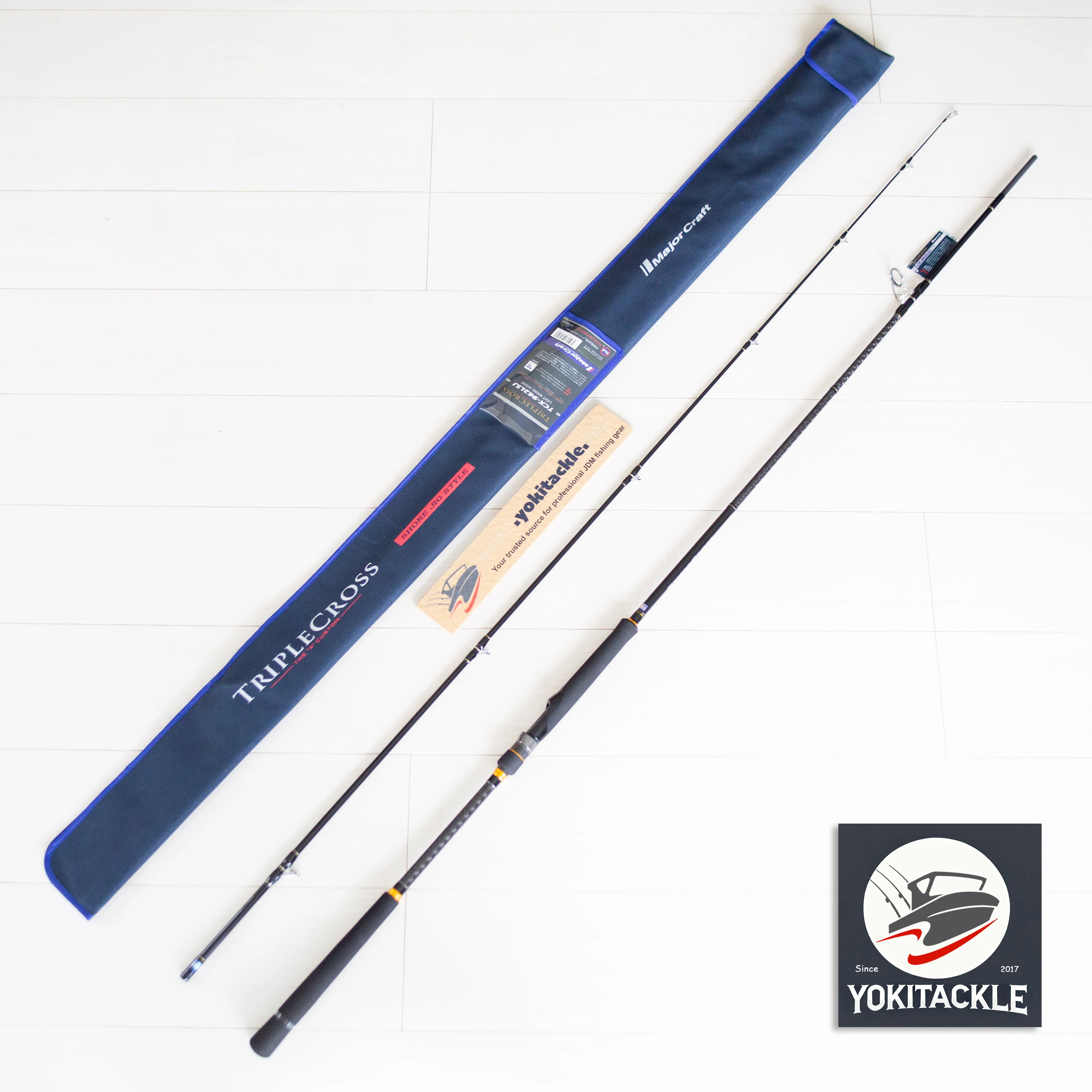 Brand New Major Craft TRIPLE-CROSS SHORE JIGGING TCX-962LSJ Spinning Rod