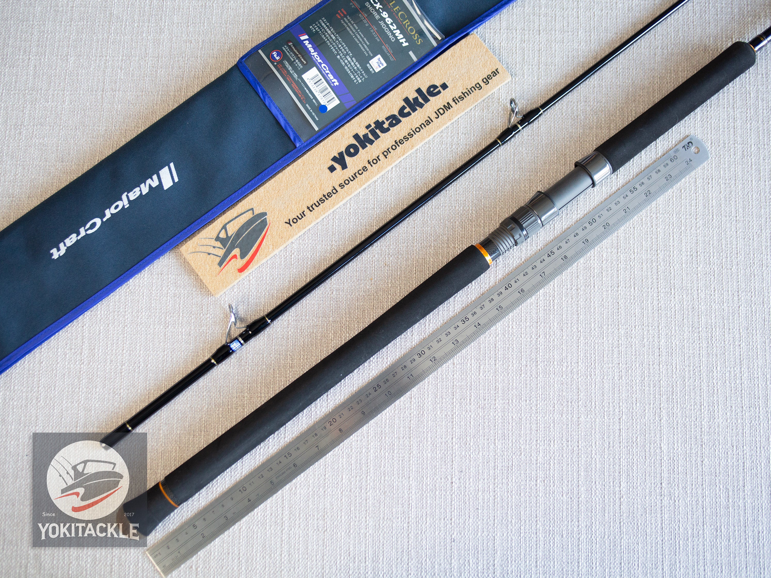Brand New Major Craft TRIPLE-CROSS SHORE JIGGING TCX-962MH Spinning Rod - Image 2