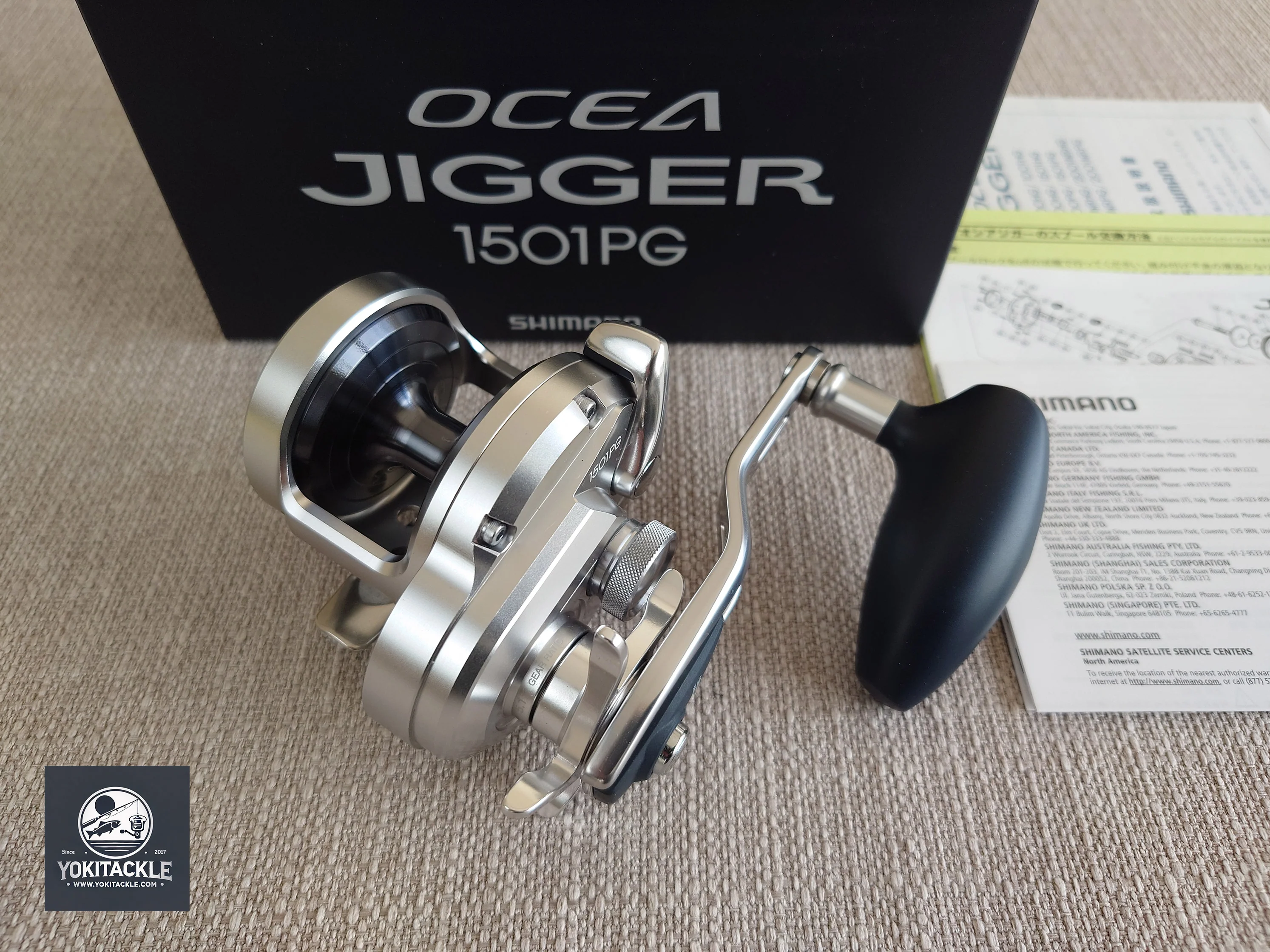 Brand New SHIMANO 2017 OCEA JIGGER 1501PG LEFT Baitcasting Reel - Image 2