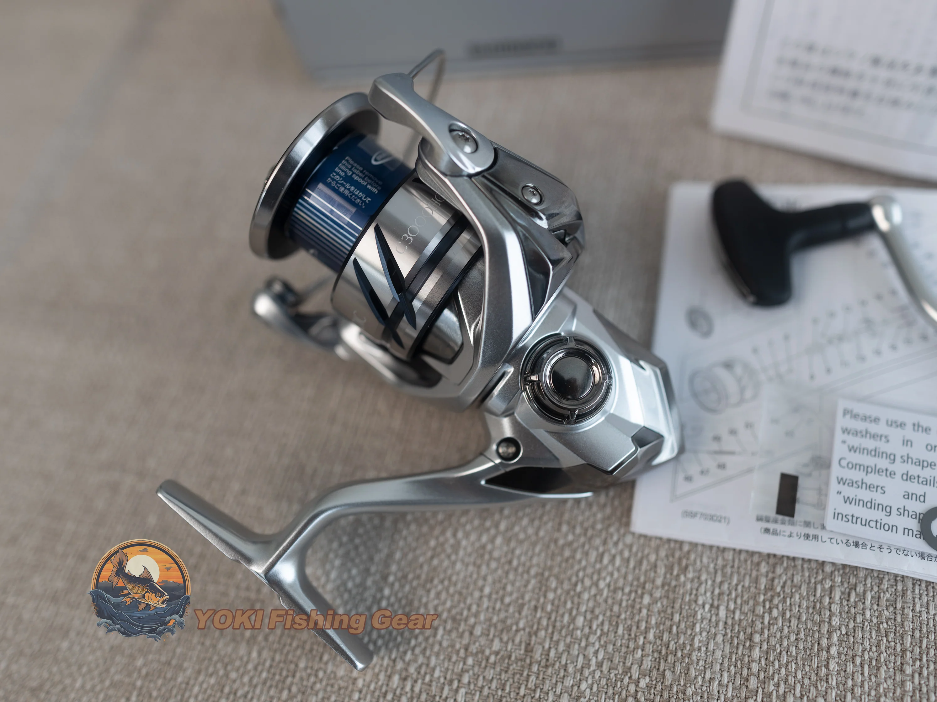 Brand New Shimano 2023 STRADIC C3000HG Spinning Reel - Image 5