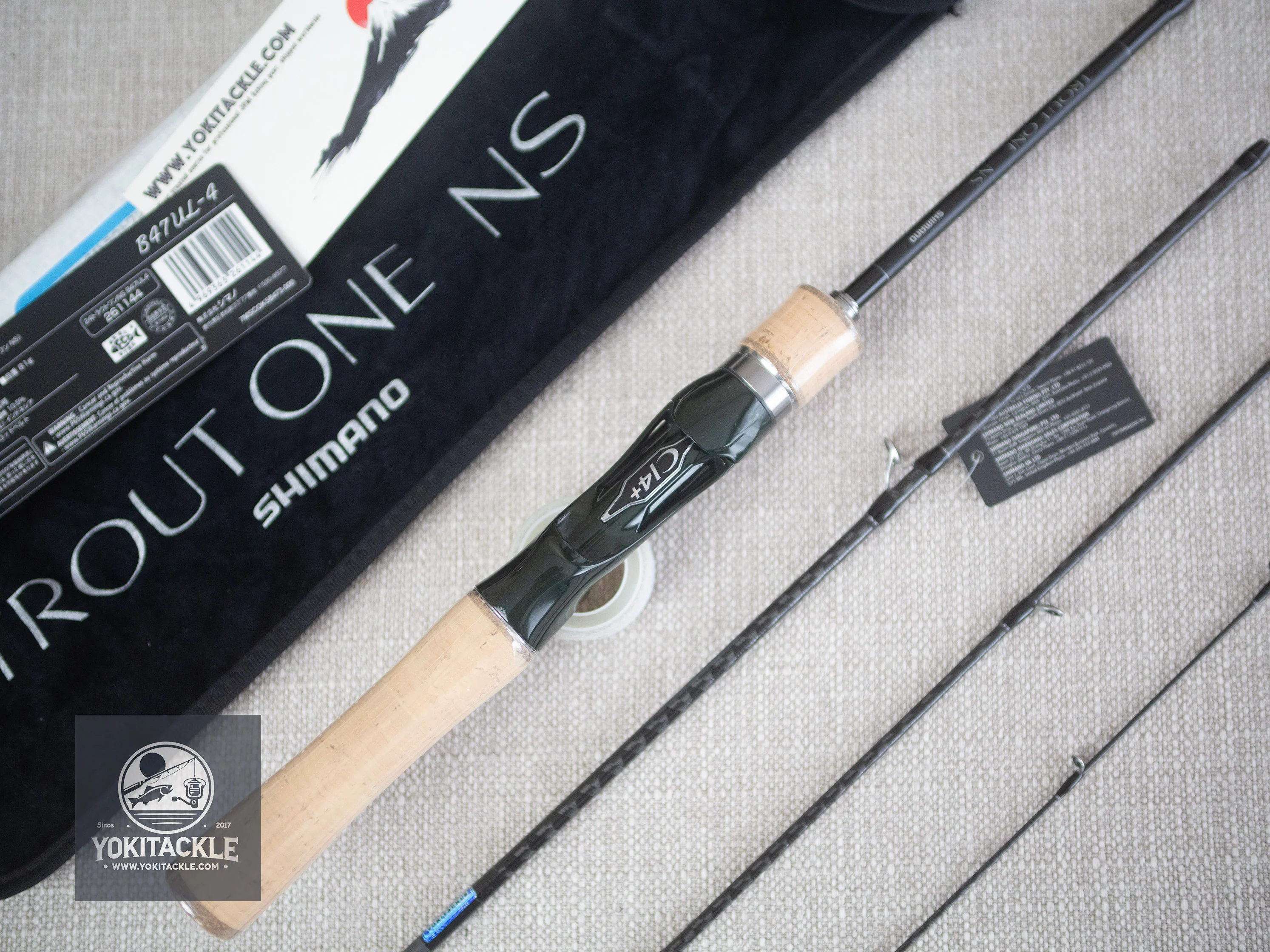 Brand New Shimano 2024 TROUT ONE NS B47UL-4 Baitcasting Rod - Image 3