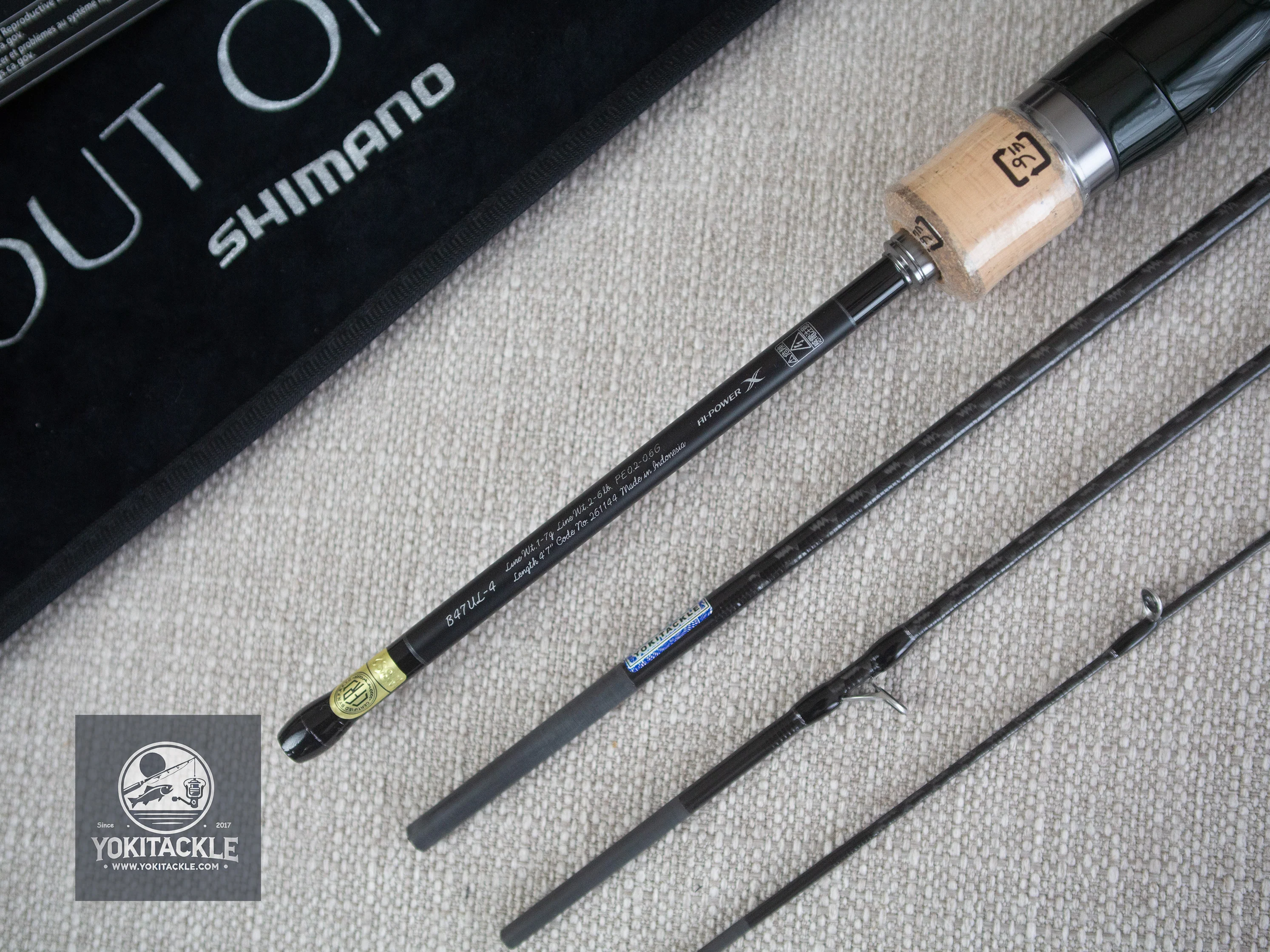 Brand New Shimano 2024 TROUT ONE NS B47UL-4 Baitcasting Rod - Image 5