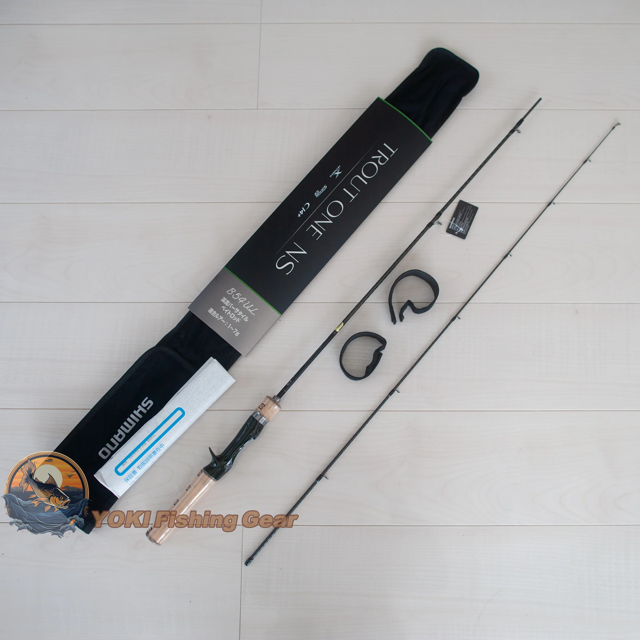 Brand New Shimano 2024 TROUT ONE NS B48UL-G/4 Baitcasting Rod