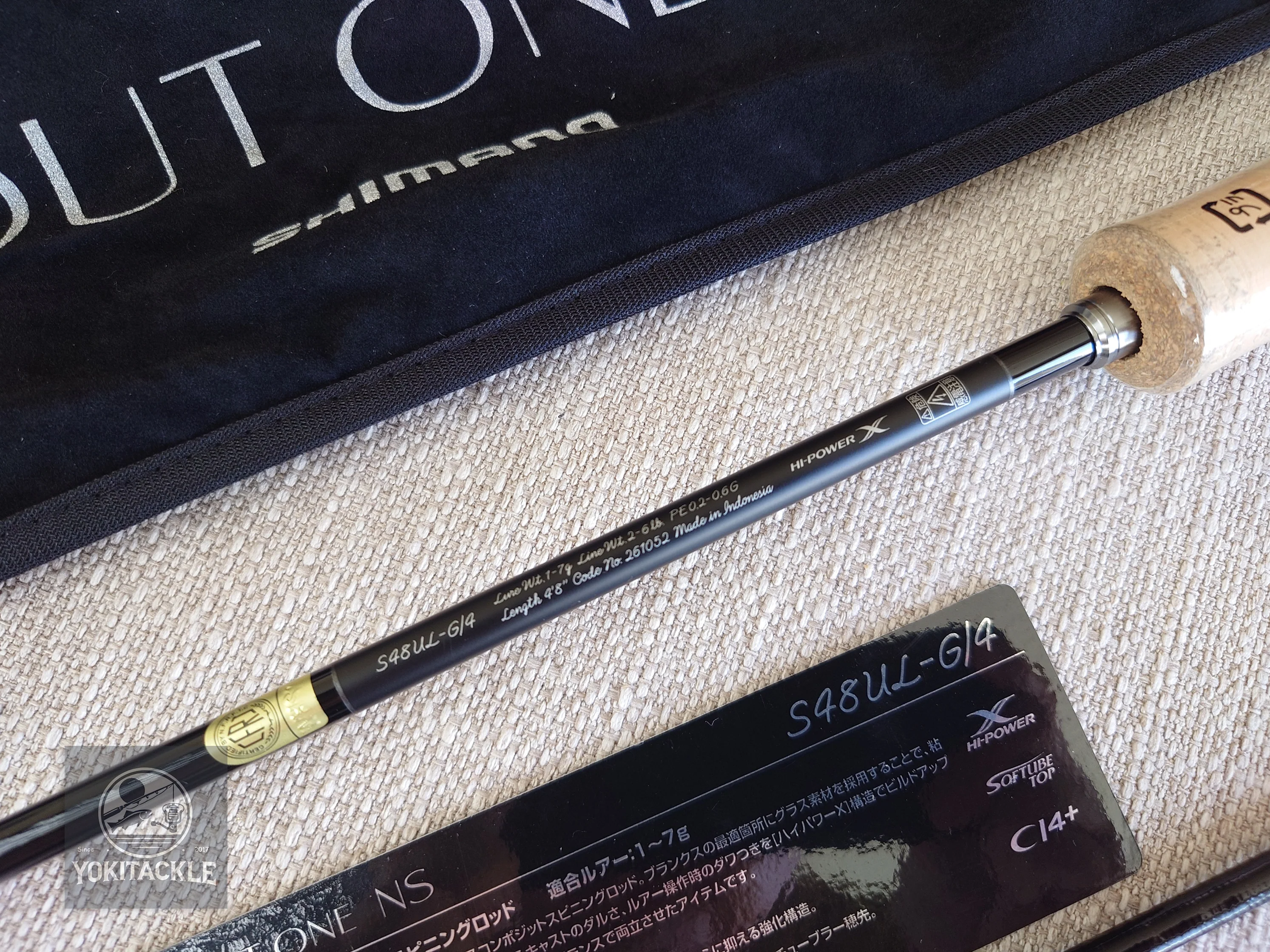 Brand New Shimano 2024 TROUT ONE NS S48UL-G/4 Spinning Rod - Image 3