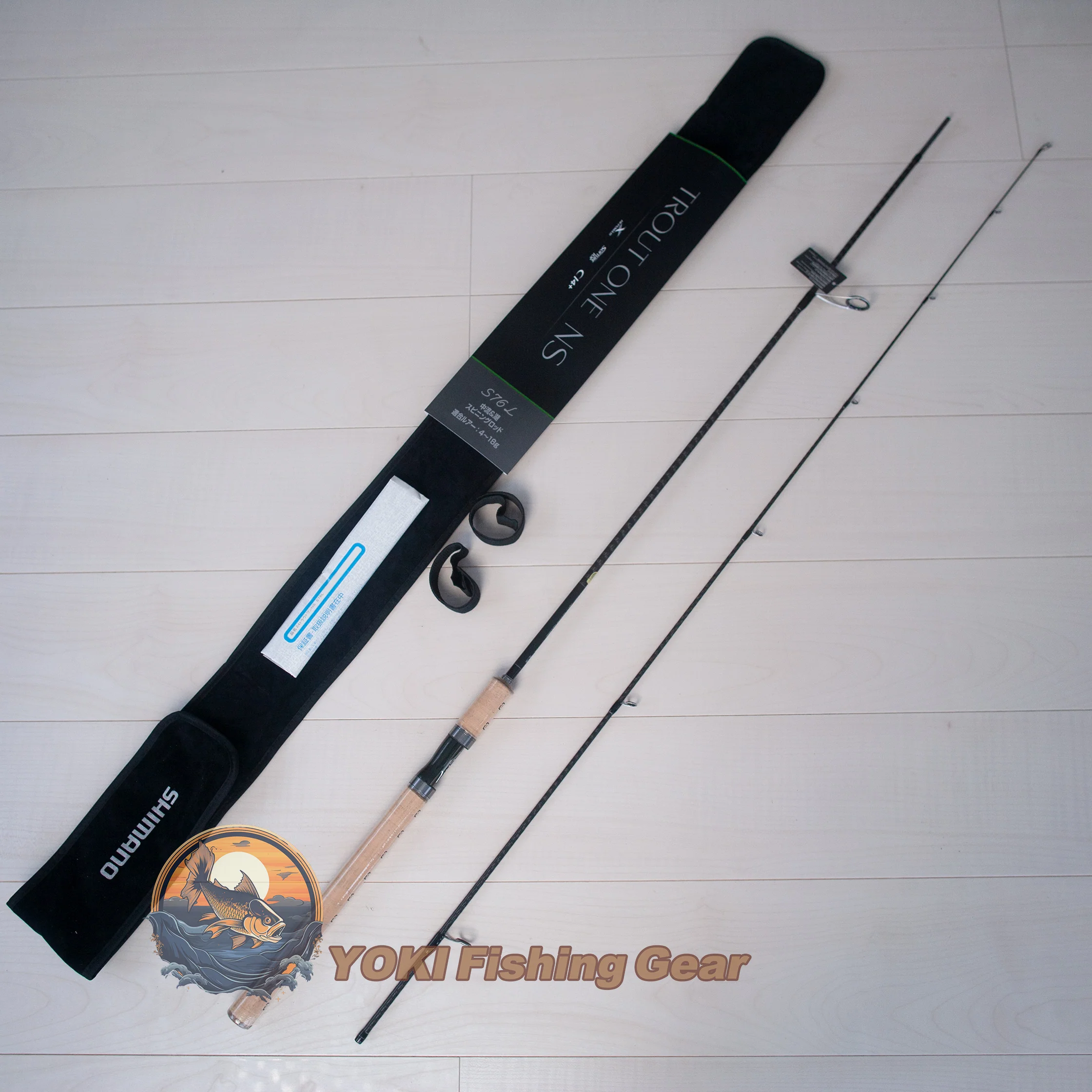 Brand New Shimano 2024 TROUT ONE NS S76L Spinning Rod - Image 2