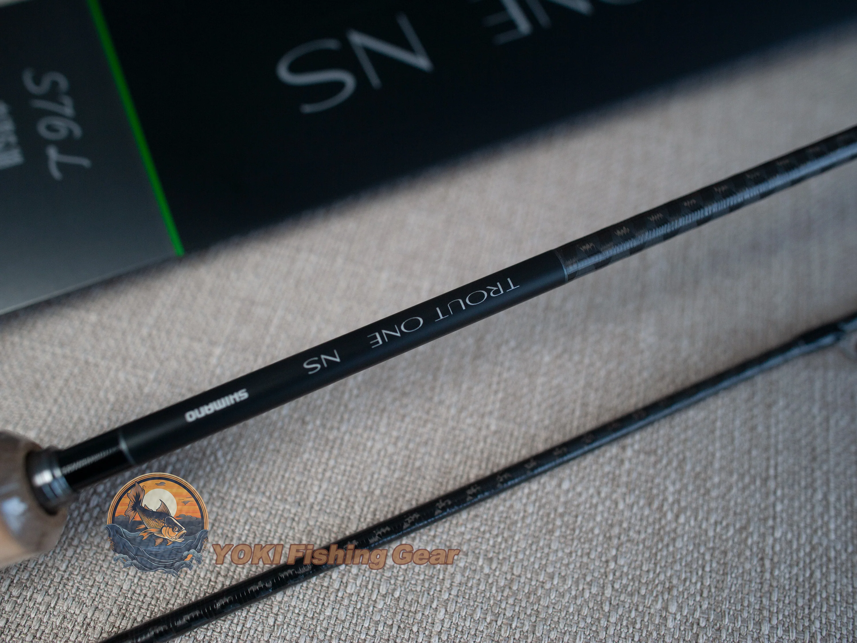 Brand New Shimano 2024 TROUT ONE NS S76L Spinning Rod - Image 3