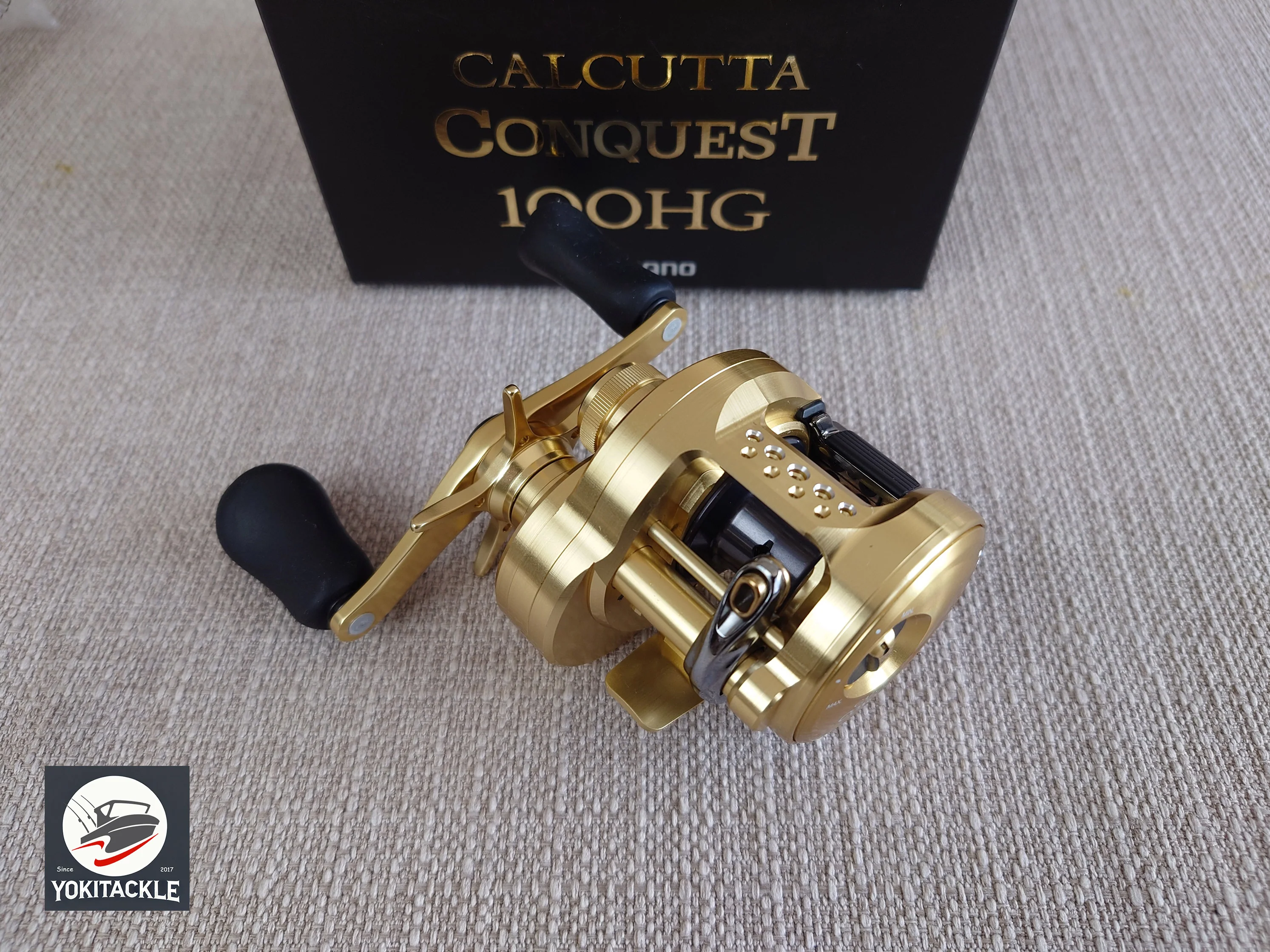 Brand New Shimano 21 CALCUTTA CONQUEST 100HG RIGHT Casting Reel - Image 4