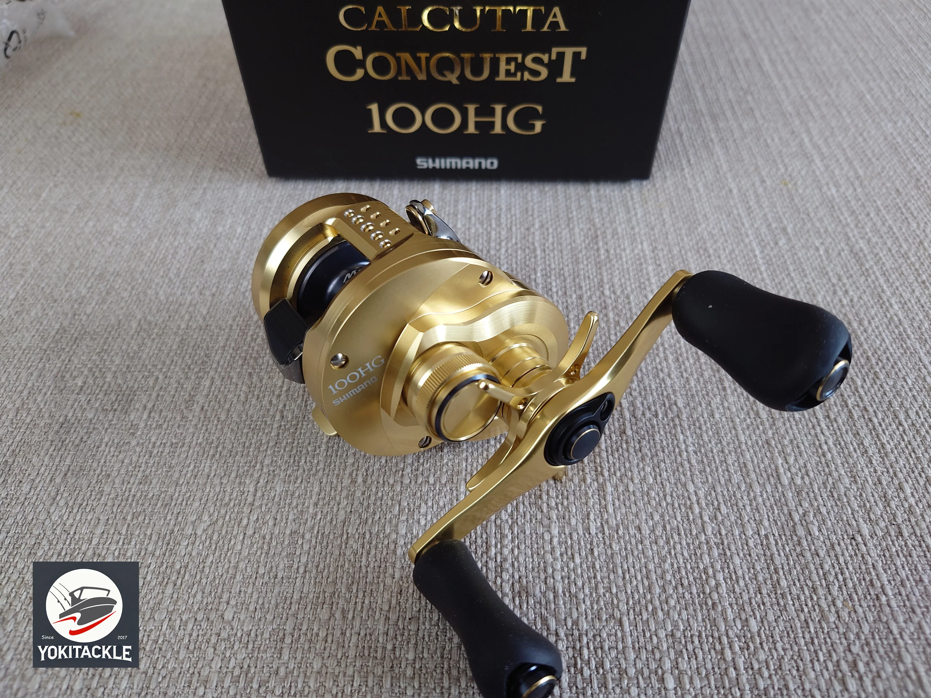 Brand New Shimano 21 CALCUTTA CONQUEST 100HG RIGHT Casting Reel - Image 6