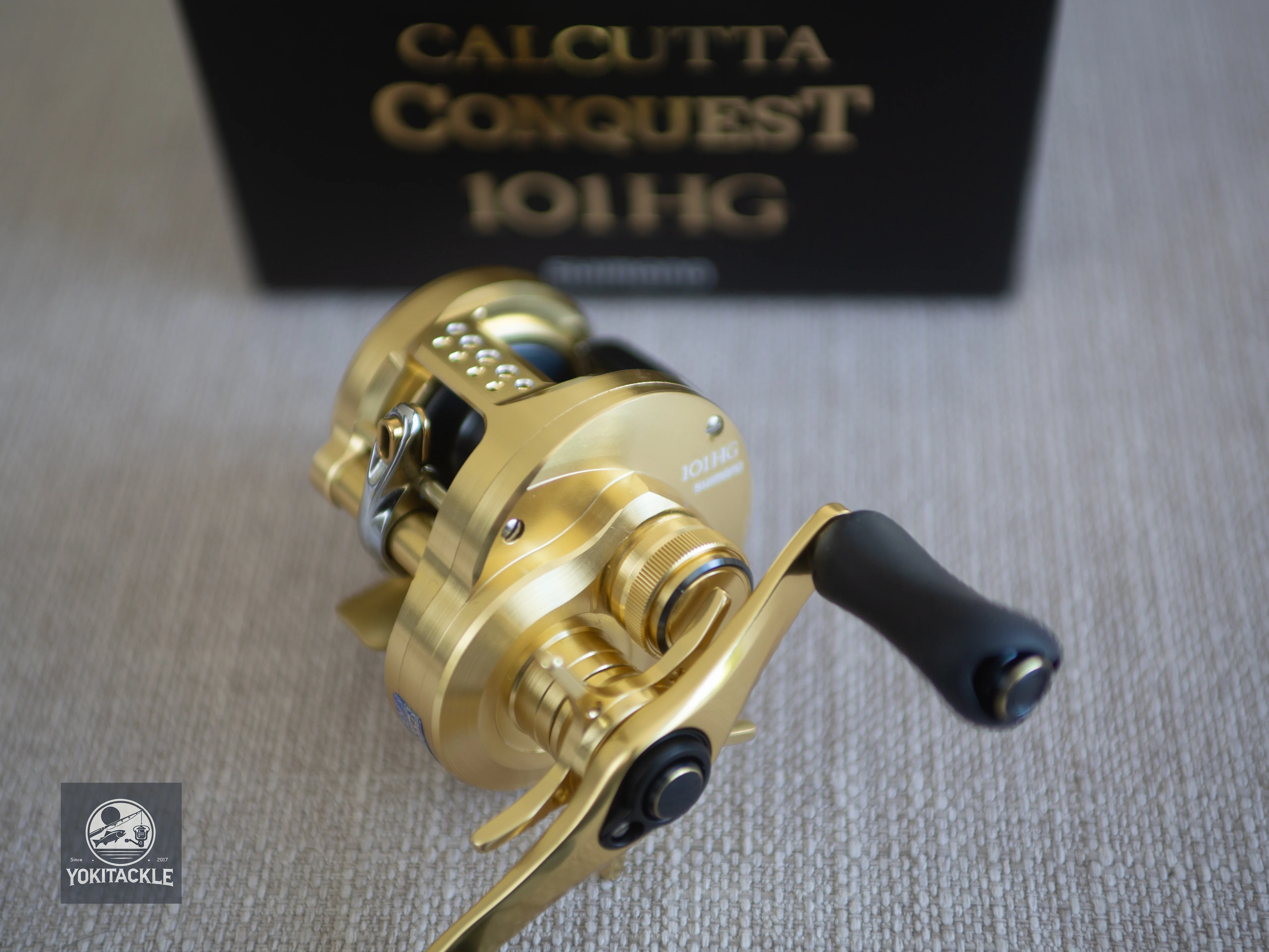 Brand New Shimano 21 CALCUTTA CONQUEST 101HG LEFT Casting Reel - Image 8