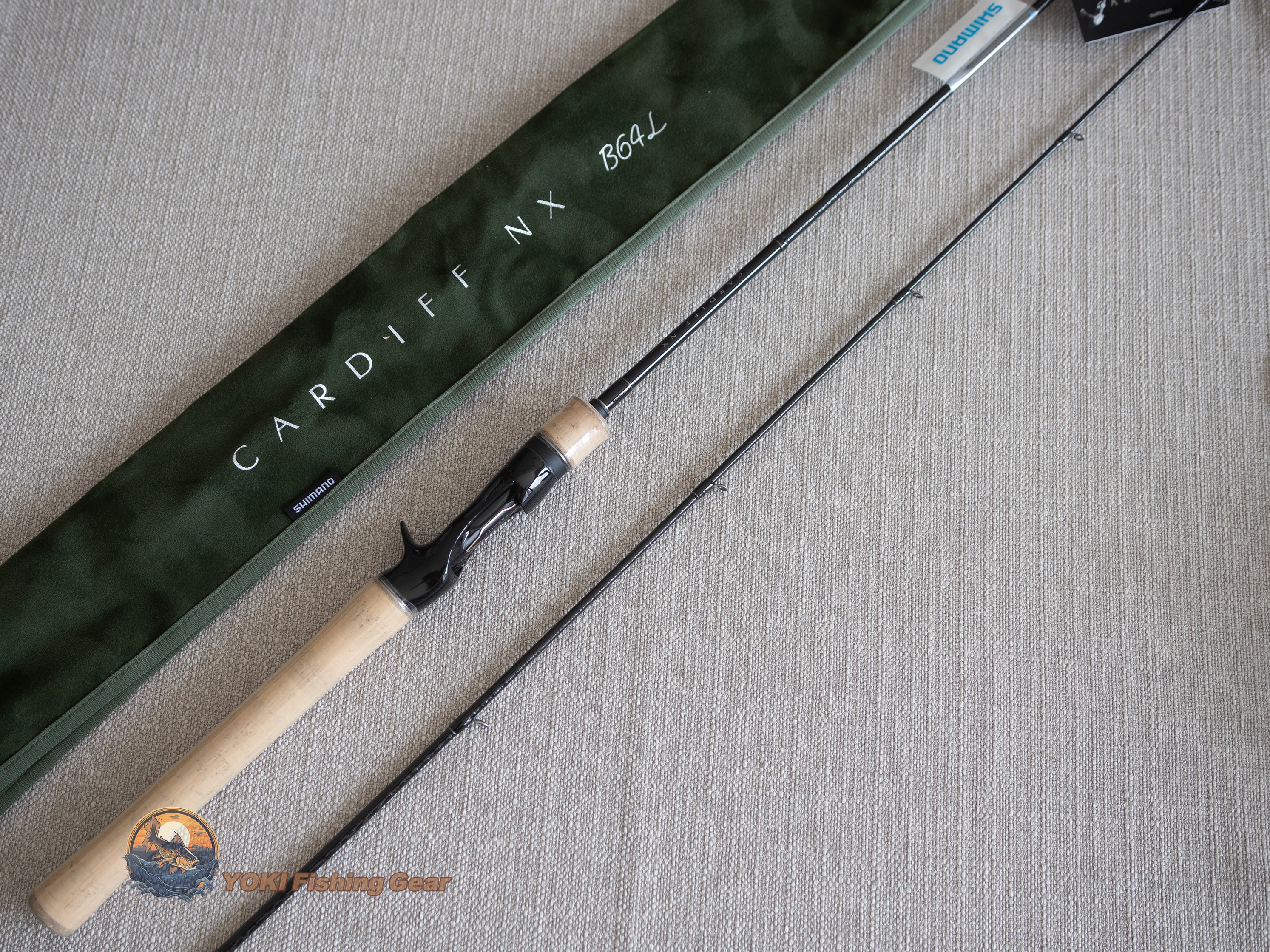 Brand New Shimano 21 Cardiff NX B64L Baitcasting Rod for Trout - Image 3