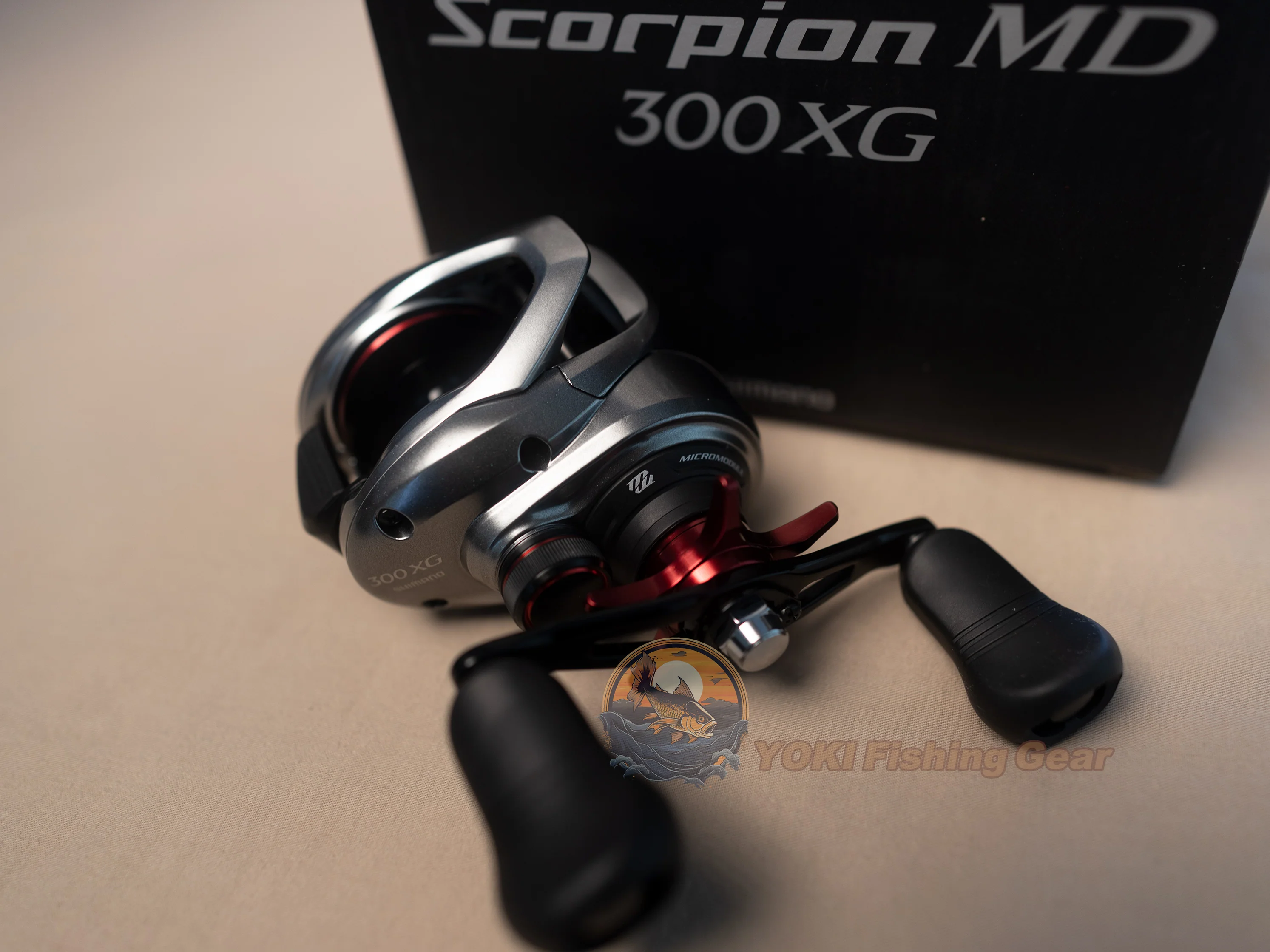Brand New Shimano 21 SCORPION MD 300XG Right 7.9 Casting Reel - Image 3