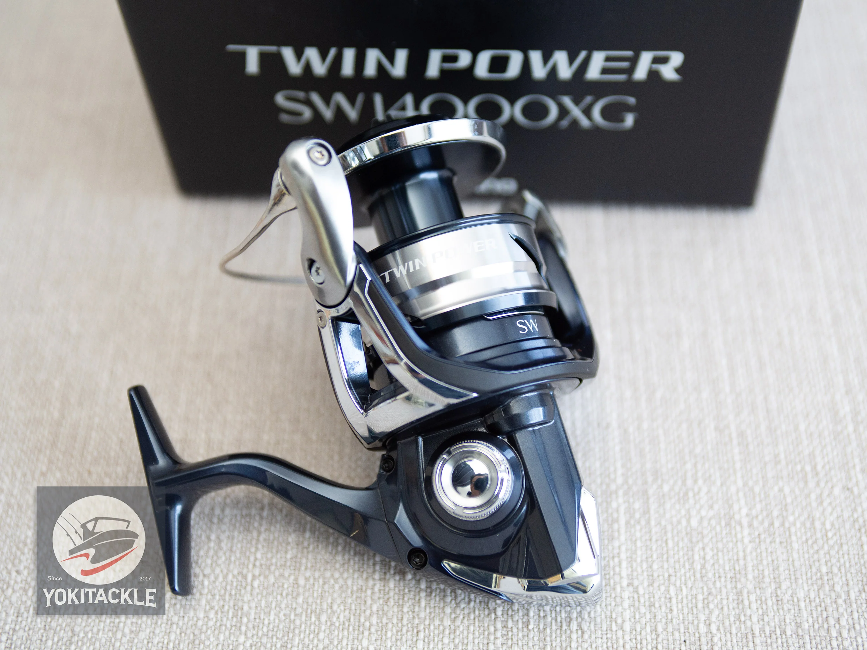 Brand New Shimano 21 TWIN POWER SW 14000XG Spinning Reel - Image 3