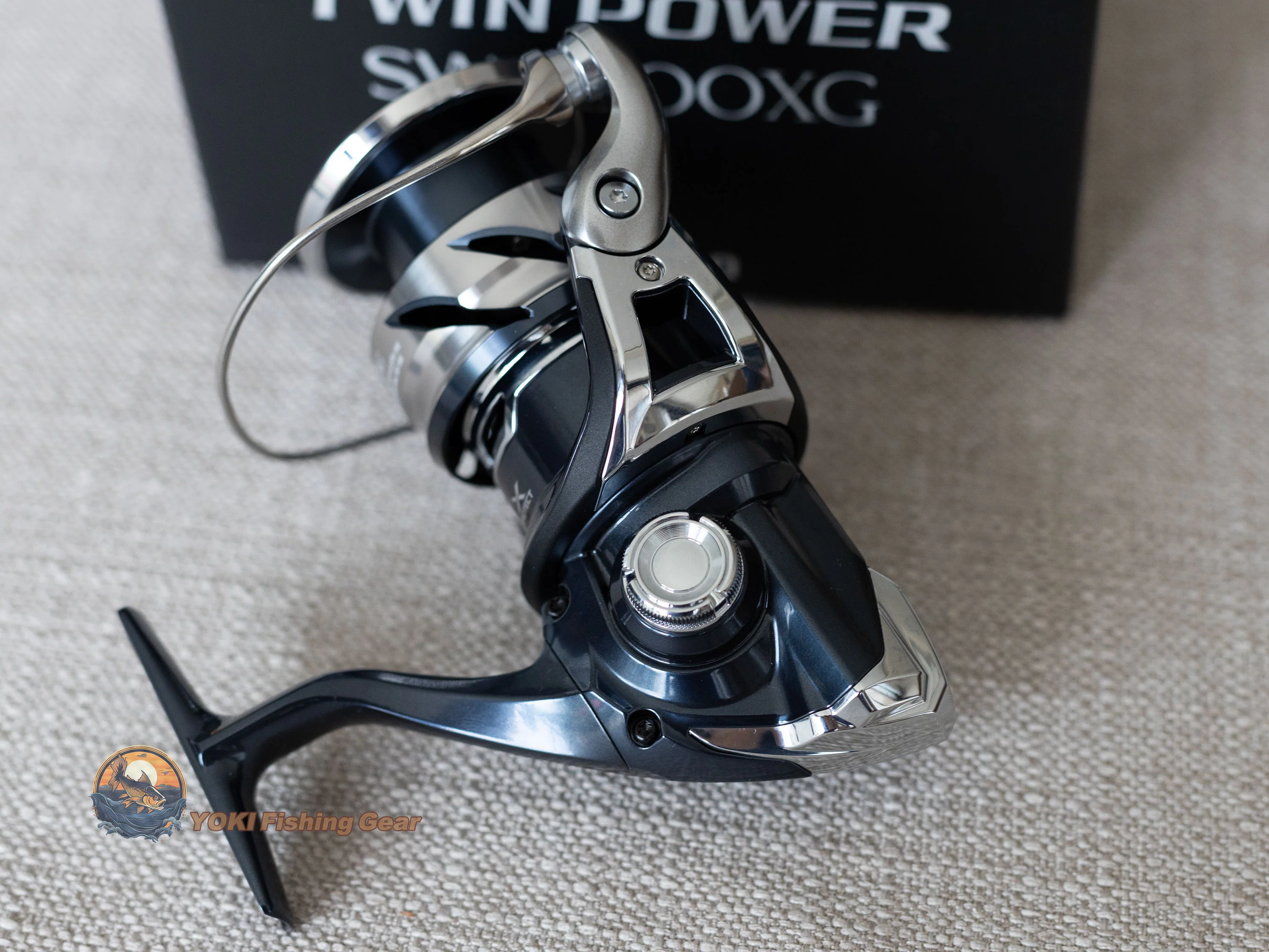 Brand New Shimano 21 TWIN POWER SW 6000XG Spinning Reel - Image 6