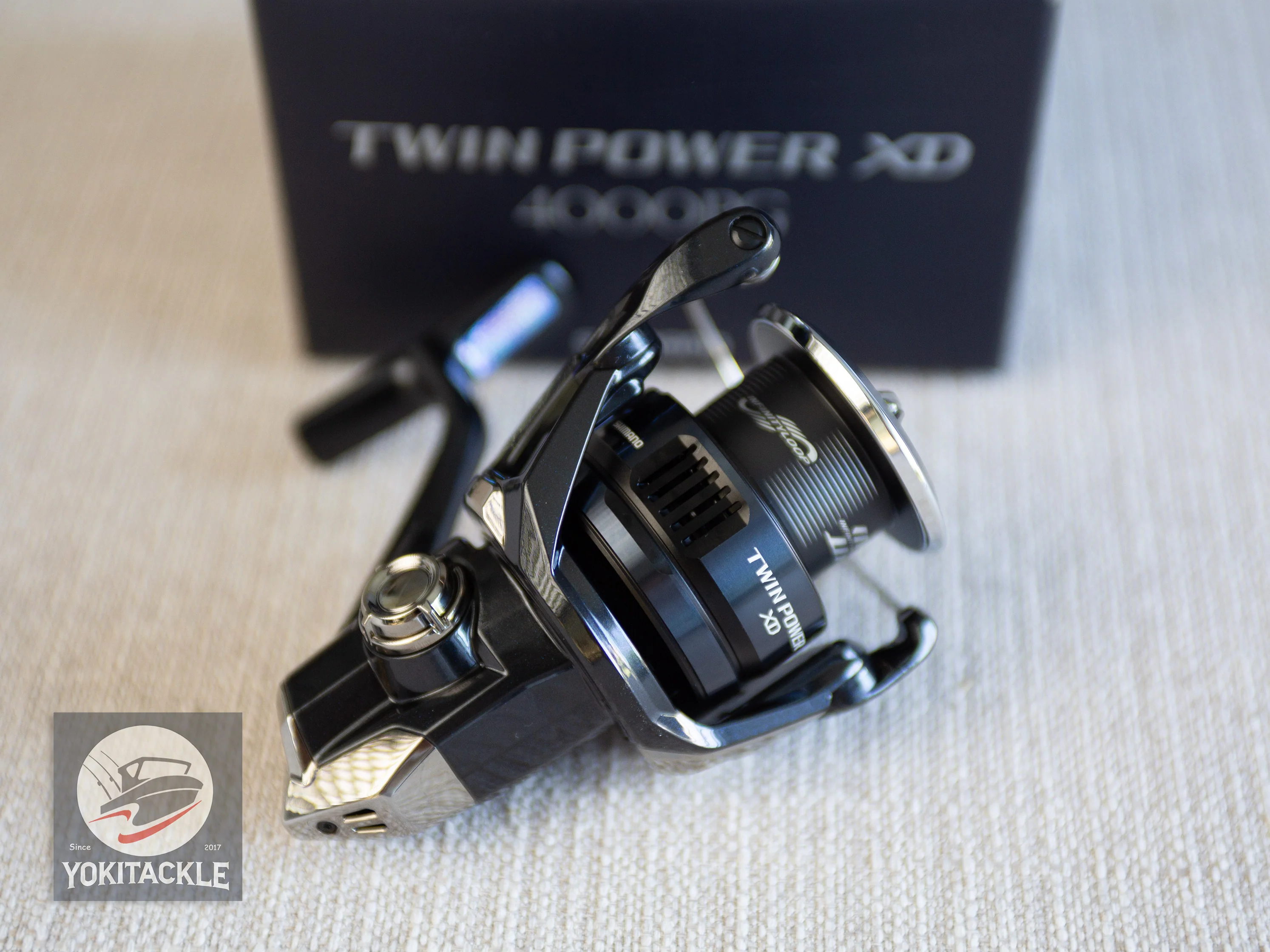 Brand New Shimano 21 Twin Power XD 4000PG Spinning Reel - Image 4