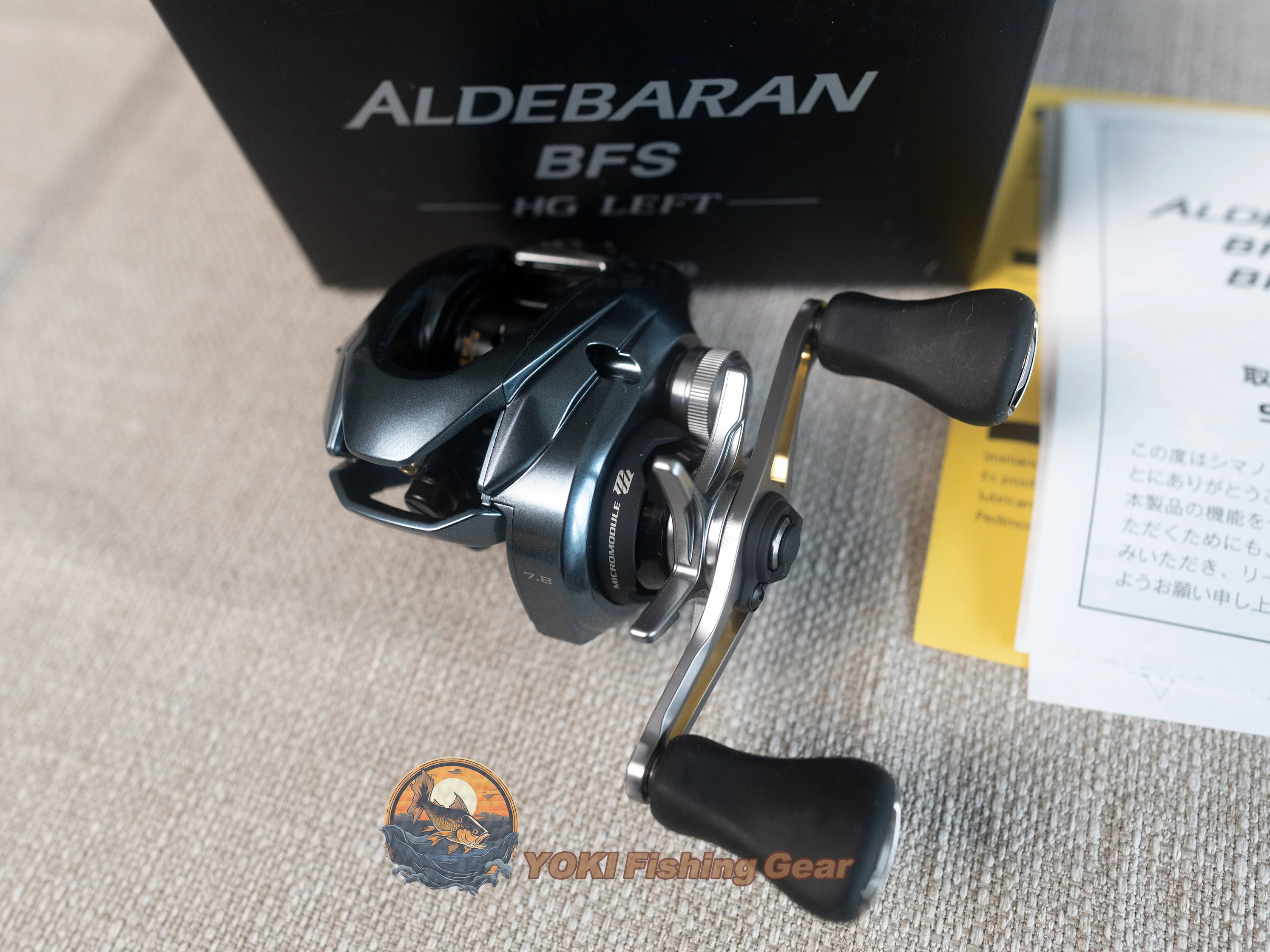 Brand New Shimano 22 ALDEBARAN BFS HG LEFT 7.8 Casting Reel - Image 3
