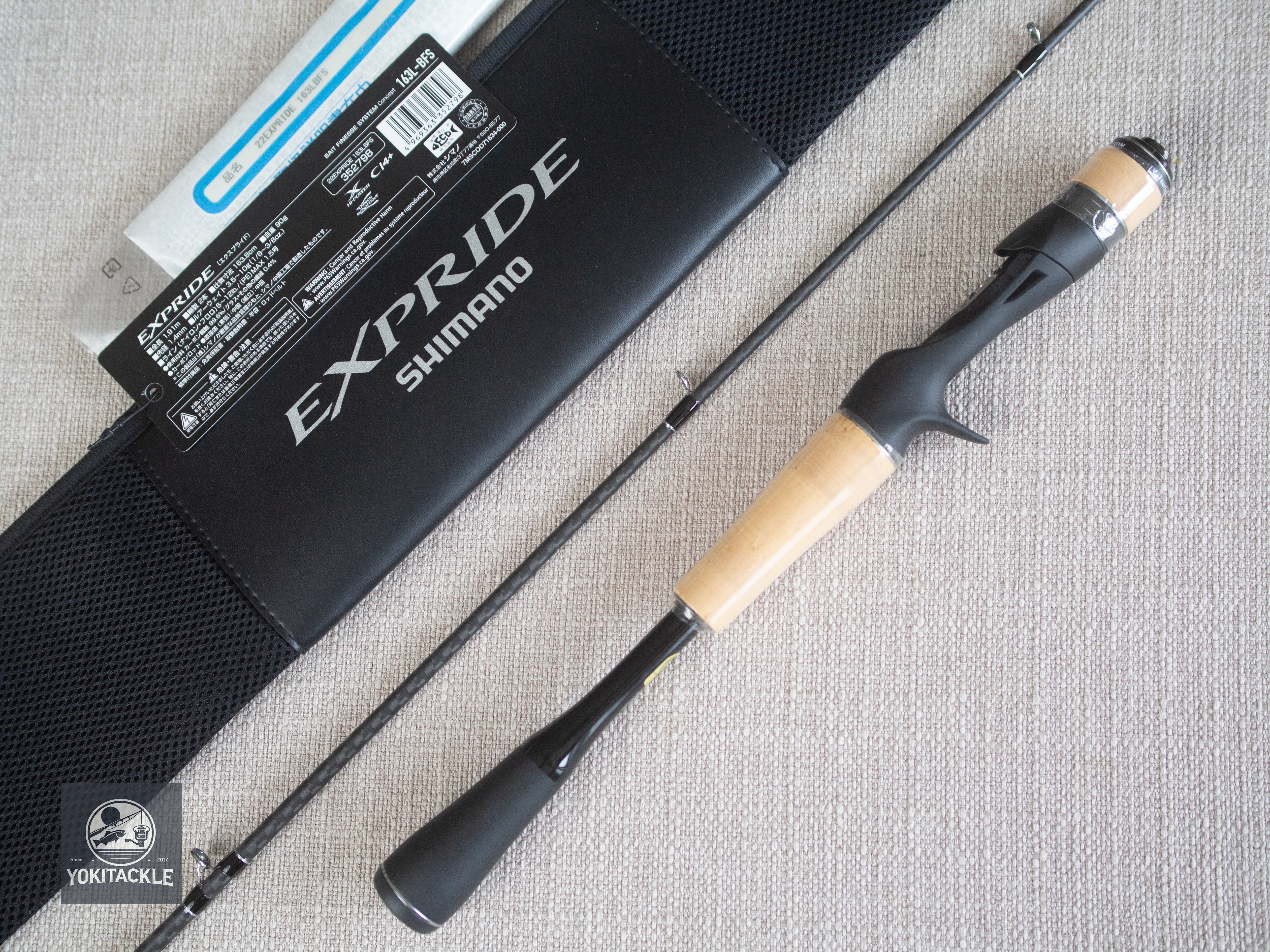 Brand New Shimano 22 Expride 1 piece 163L-BFS Baitcasting Rod for Bass - Image 5