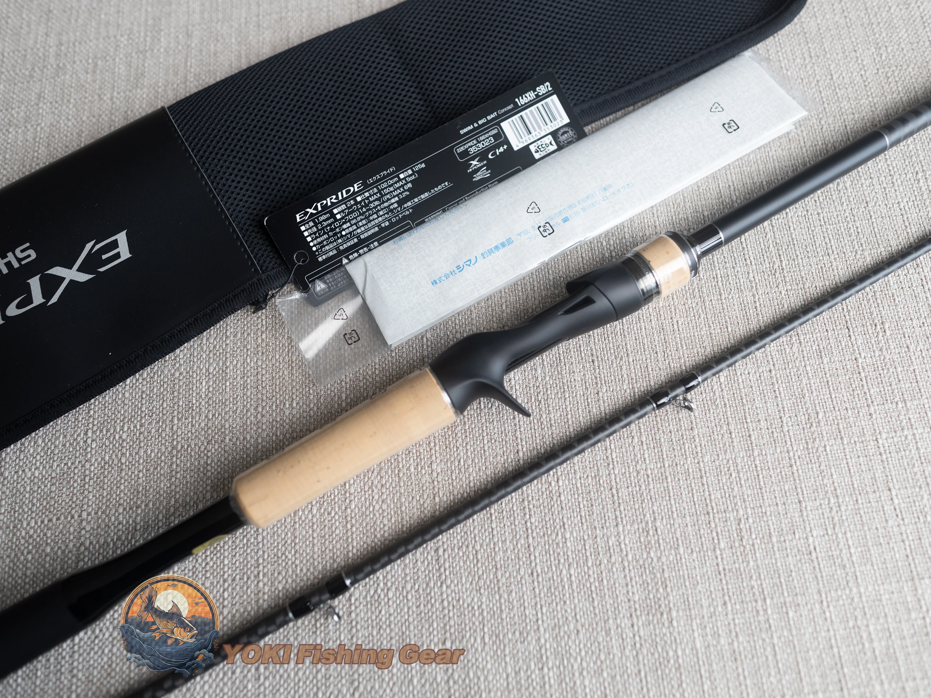 Brand New Shimano 22 Expride 166XH-SB/2 Baitcasting Rod for Bass - Image 4