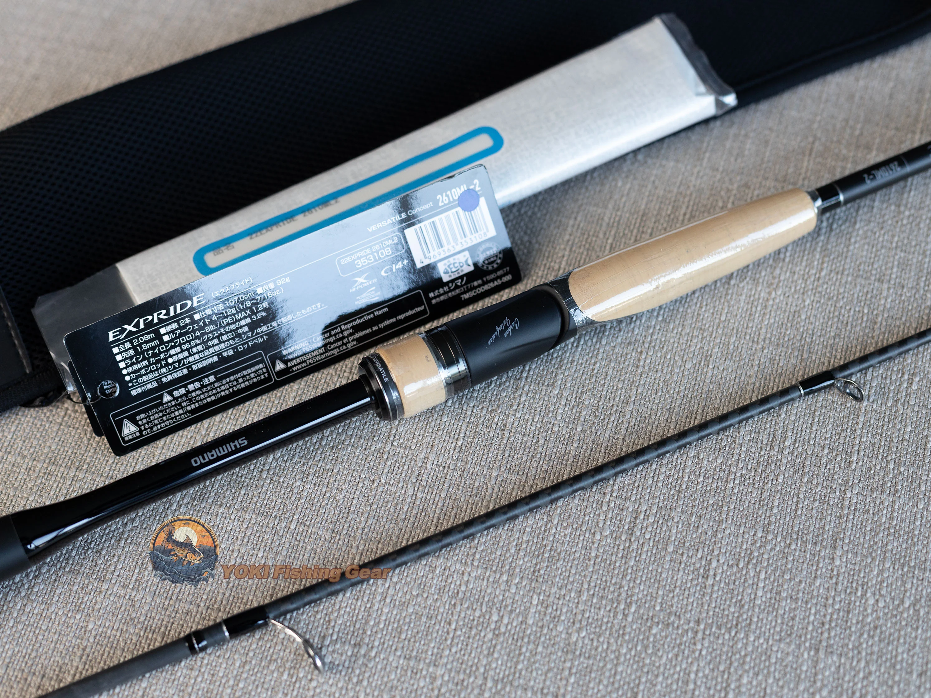 Brand New Shimano 22 Expride 2610ML-2 Spinning Rod for Bass - Image 4