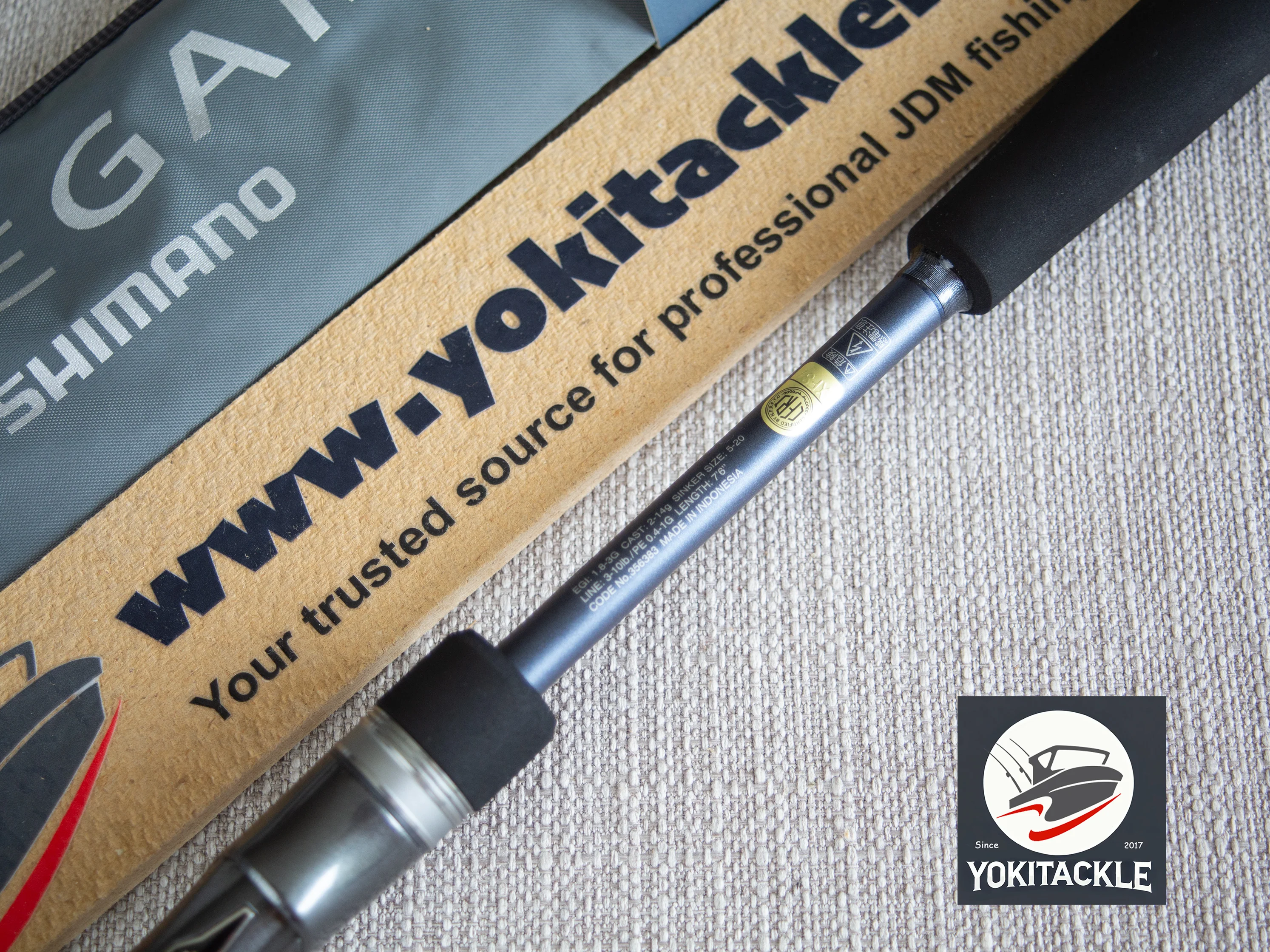 Brand New Shimano 23 FREEGAME S76L Telescopic Spinning Rod - Image 4