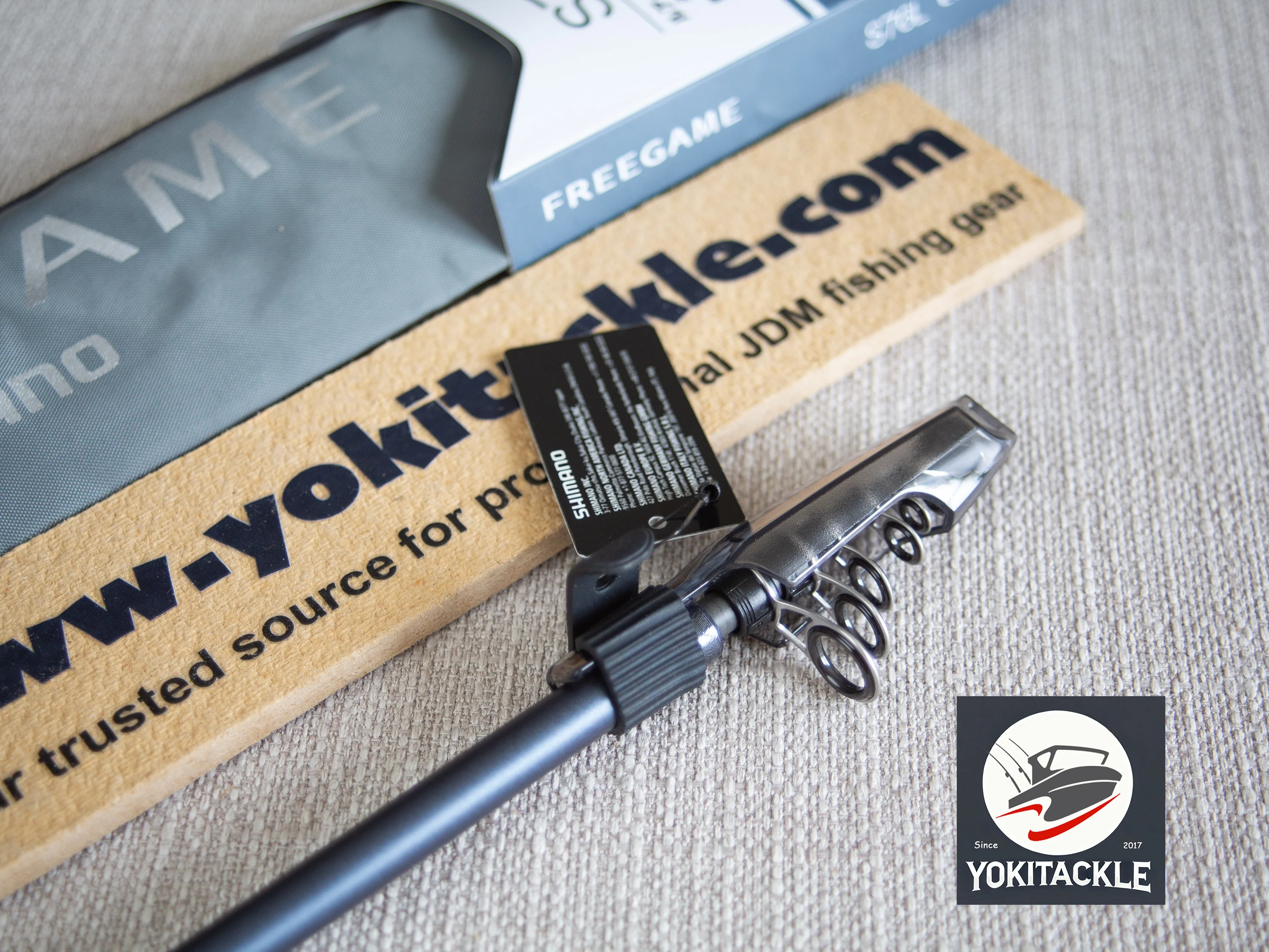 Brand New Shimano 23 FREEGAME S76L Telescopic Spinning Rod - Image 5