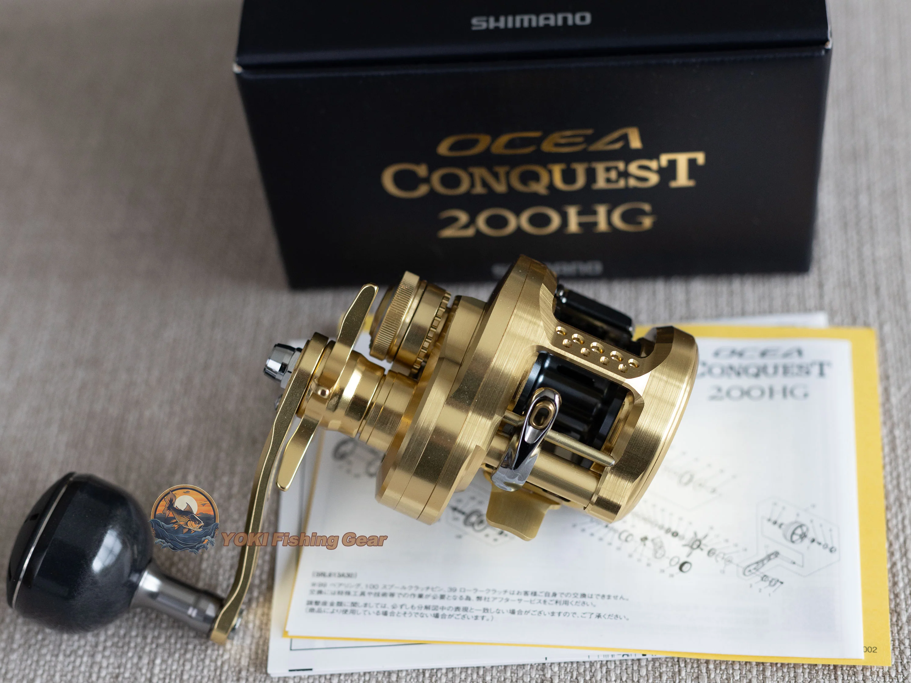 Brand New Shimano 23 Ocea Conquest 200 HG Baitcast Reel Right Hand - Image 4