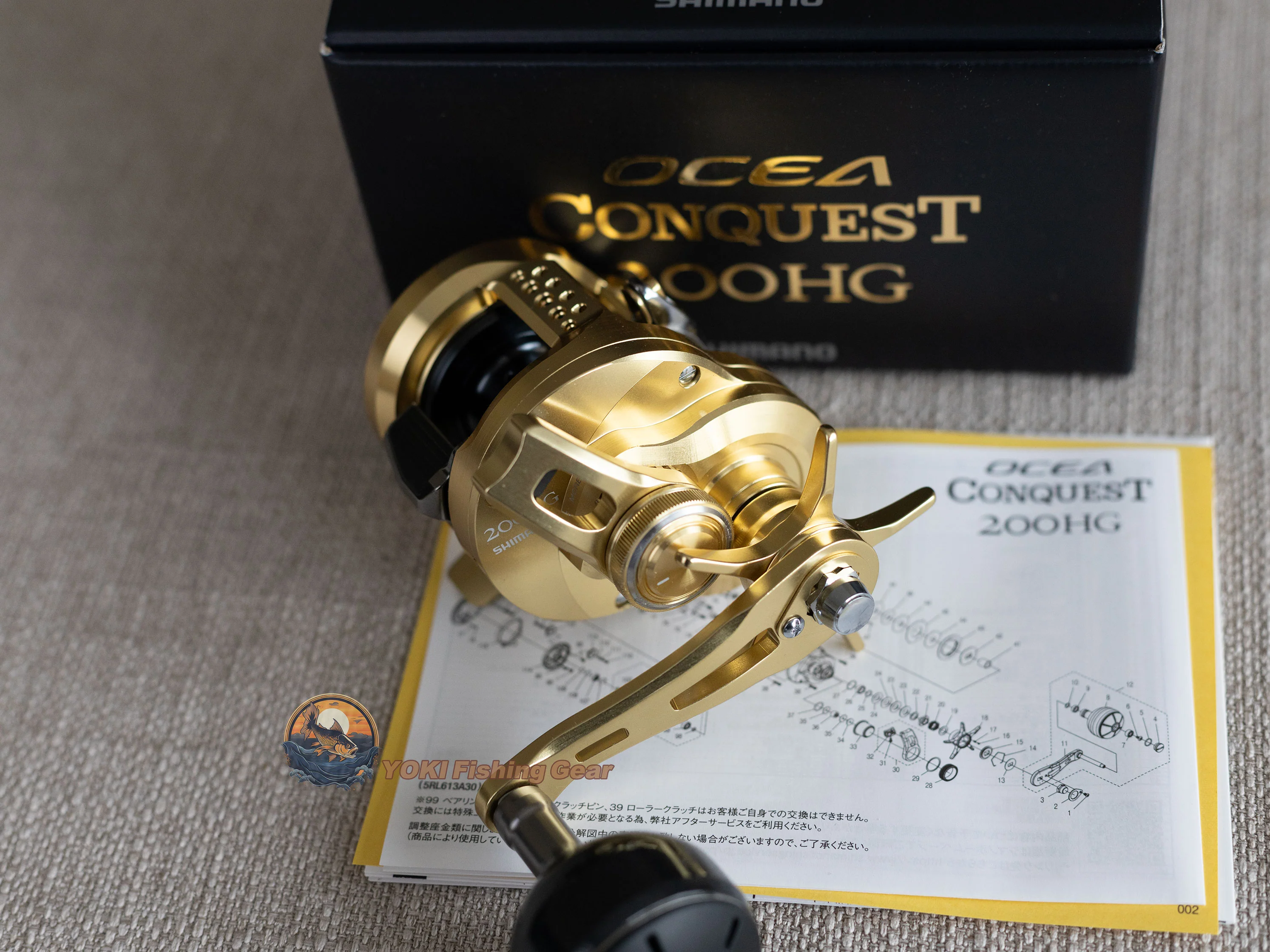 Brand New Shimano 23 Ocea Conquest 200 HG Baitcast Reel Right Hand - Image 5