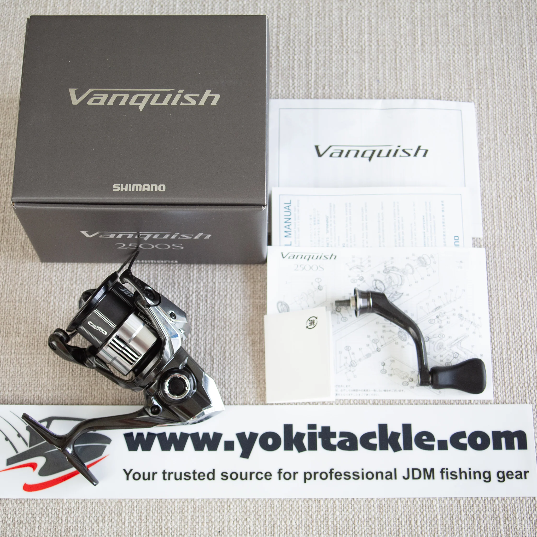 Brand New Shimano 23 Vanquish 2500S Spinning Reel