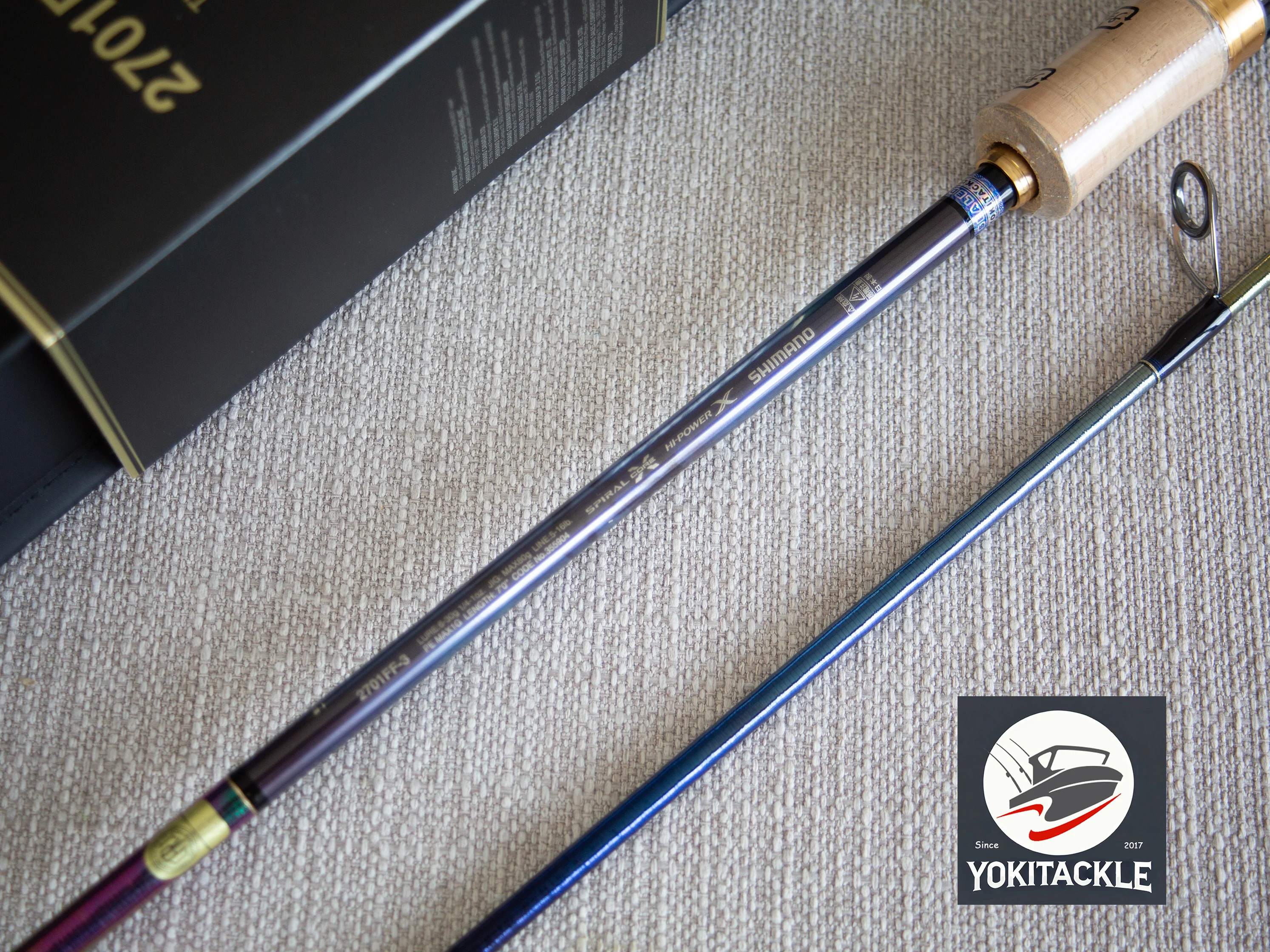 Brand New SHIMANO 23 WORLD SHAULA LIMITED 2701FF-3 Spinning Rod - Image 5