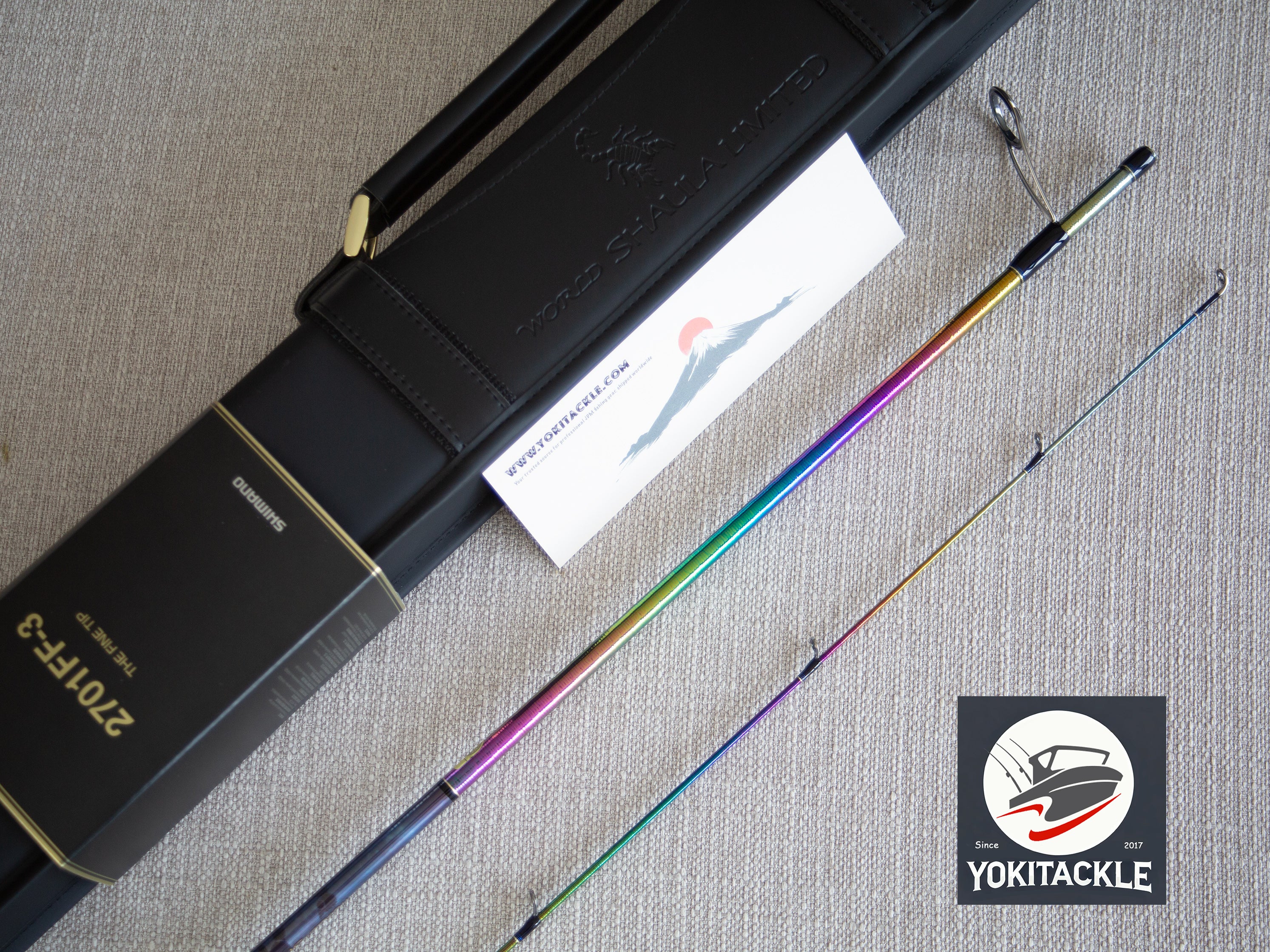 Brand New SHIMANO 23 WORLD SHAULA LIMITED 2701FF-3 Spinning Rod - Image 9