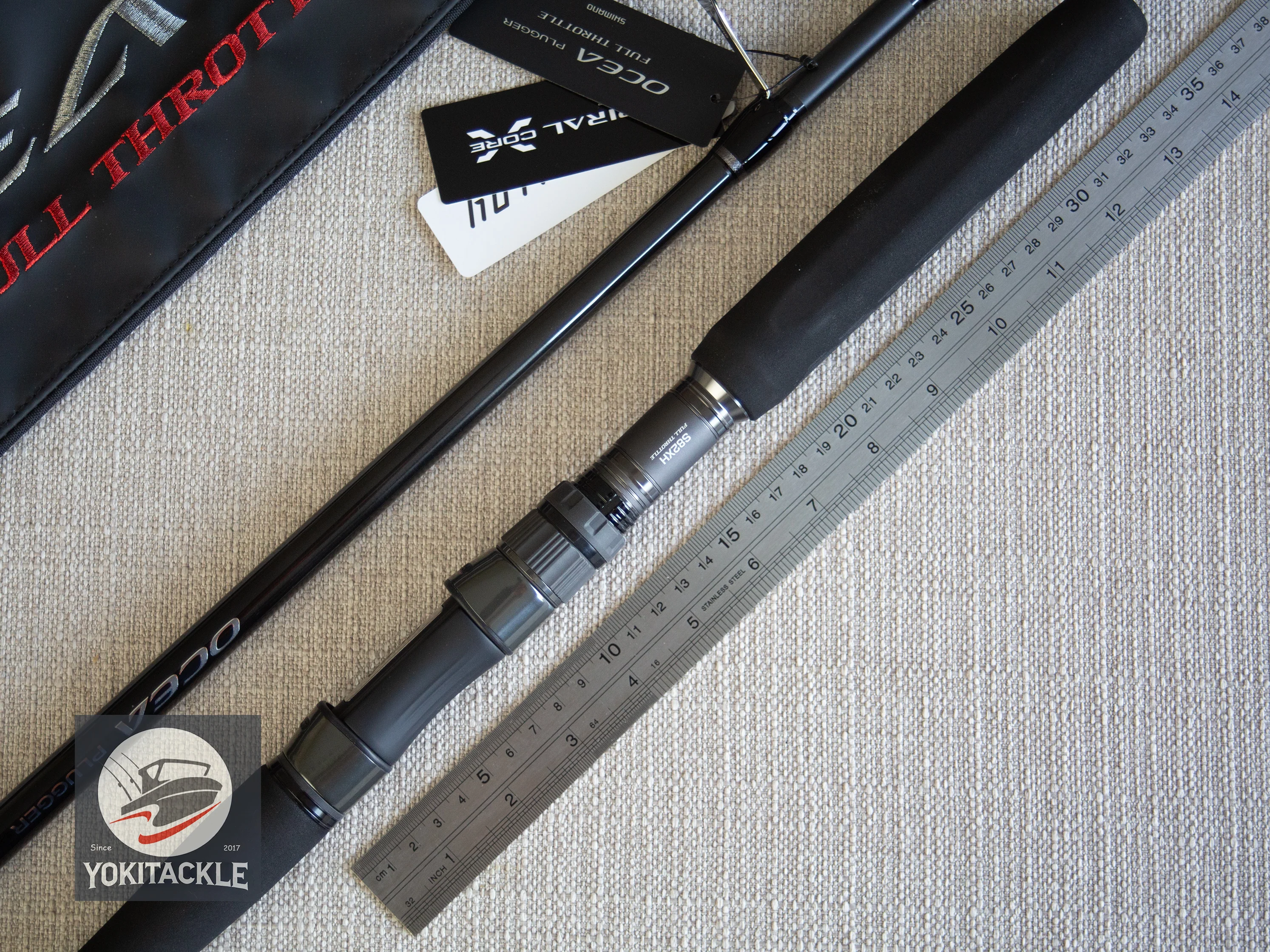 Brand New Shimano 24 OCEA PLUGGER FULL THROTTLE S82XH Spinning Rod - Image 3
