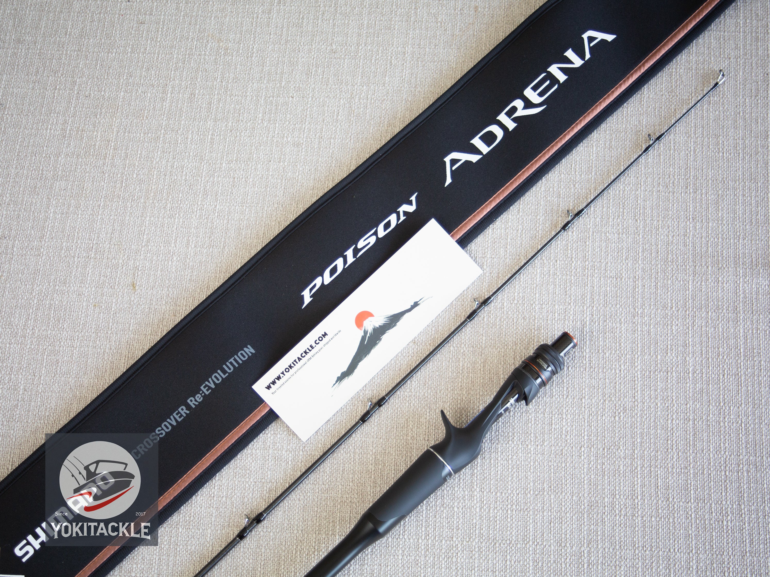 Brand New Shimano JACKALL 24 Poison Adrena 164MH-SB Baitcasting rod - Image 9
