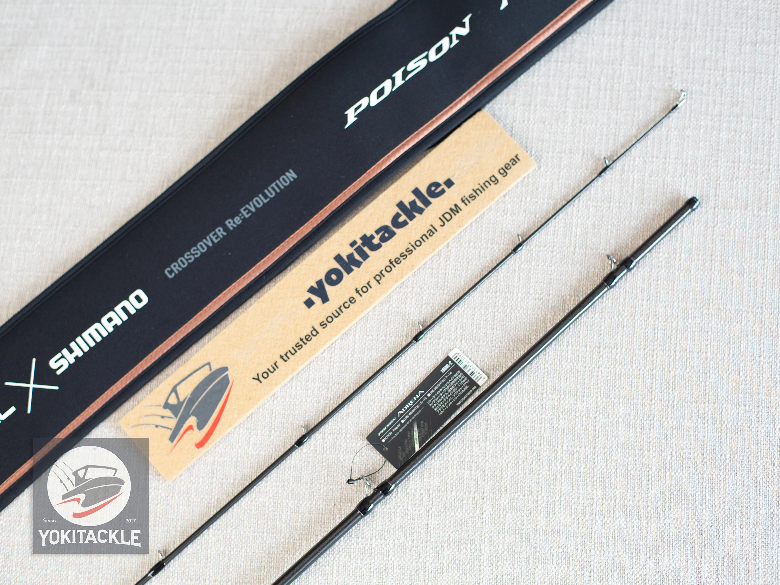 Brand New Shimano JACKALL 24 Poison Adrena 166ML-2 Baitcasting rod - Image 8