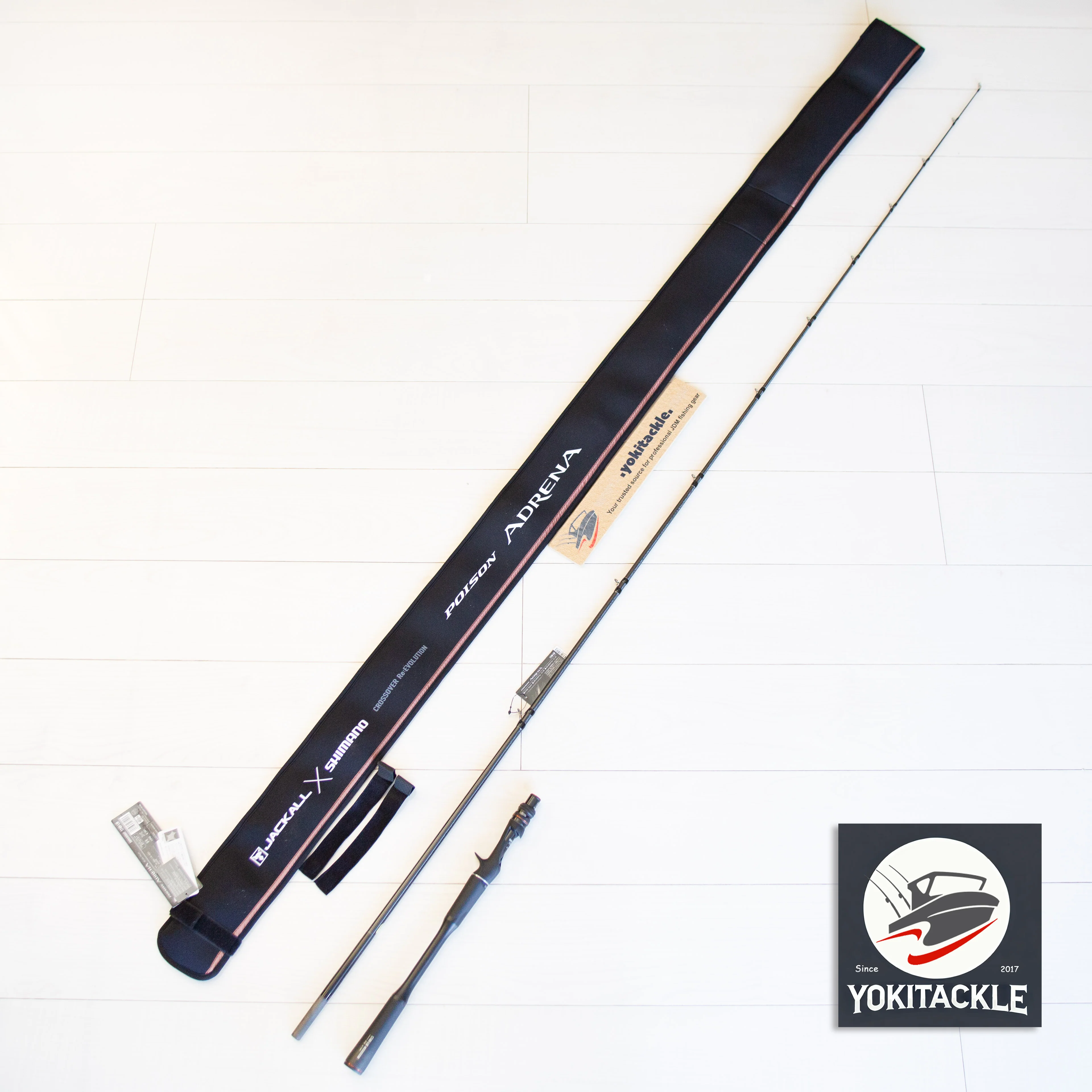 Brand New Shimano JACKALL 24 Poison Adrena 174H-LM Baitcasting rod