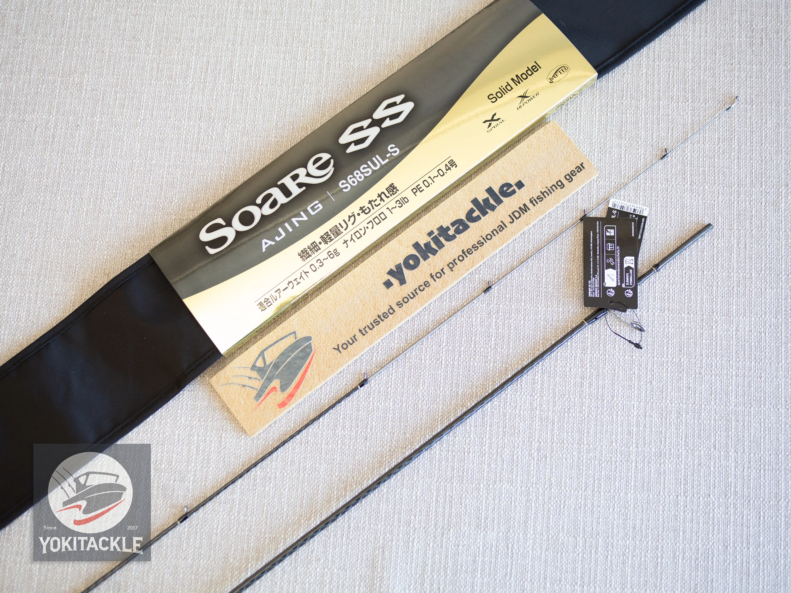 Brand New Shimano SOARE SS AJING S68SUL-S Light game Spinning Rod - Image 9