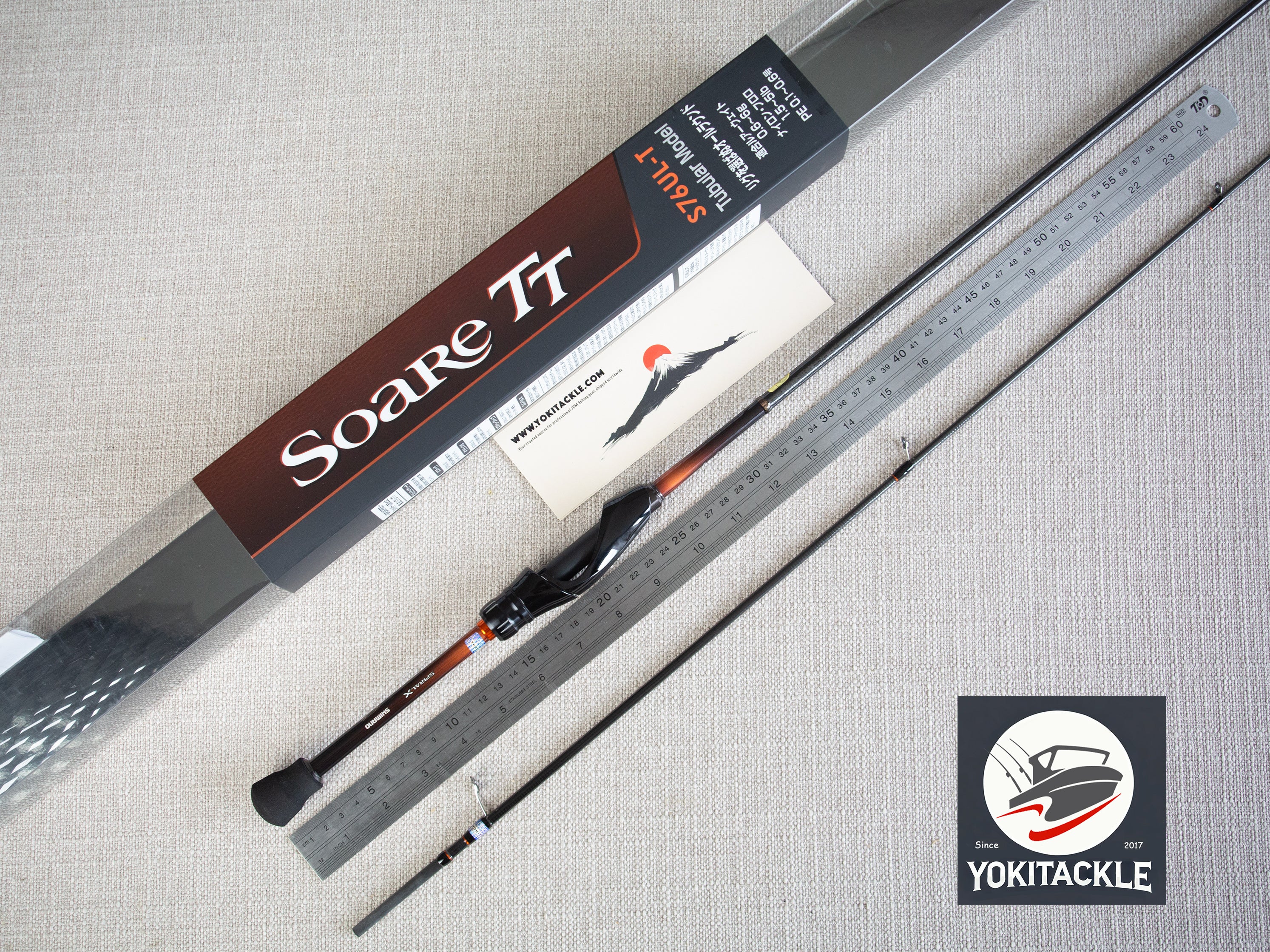 Brand New  Shimano Soare TT S76UL-T Spinning Rod - Image 2