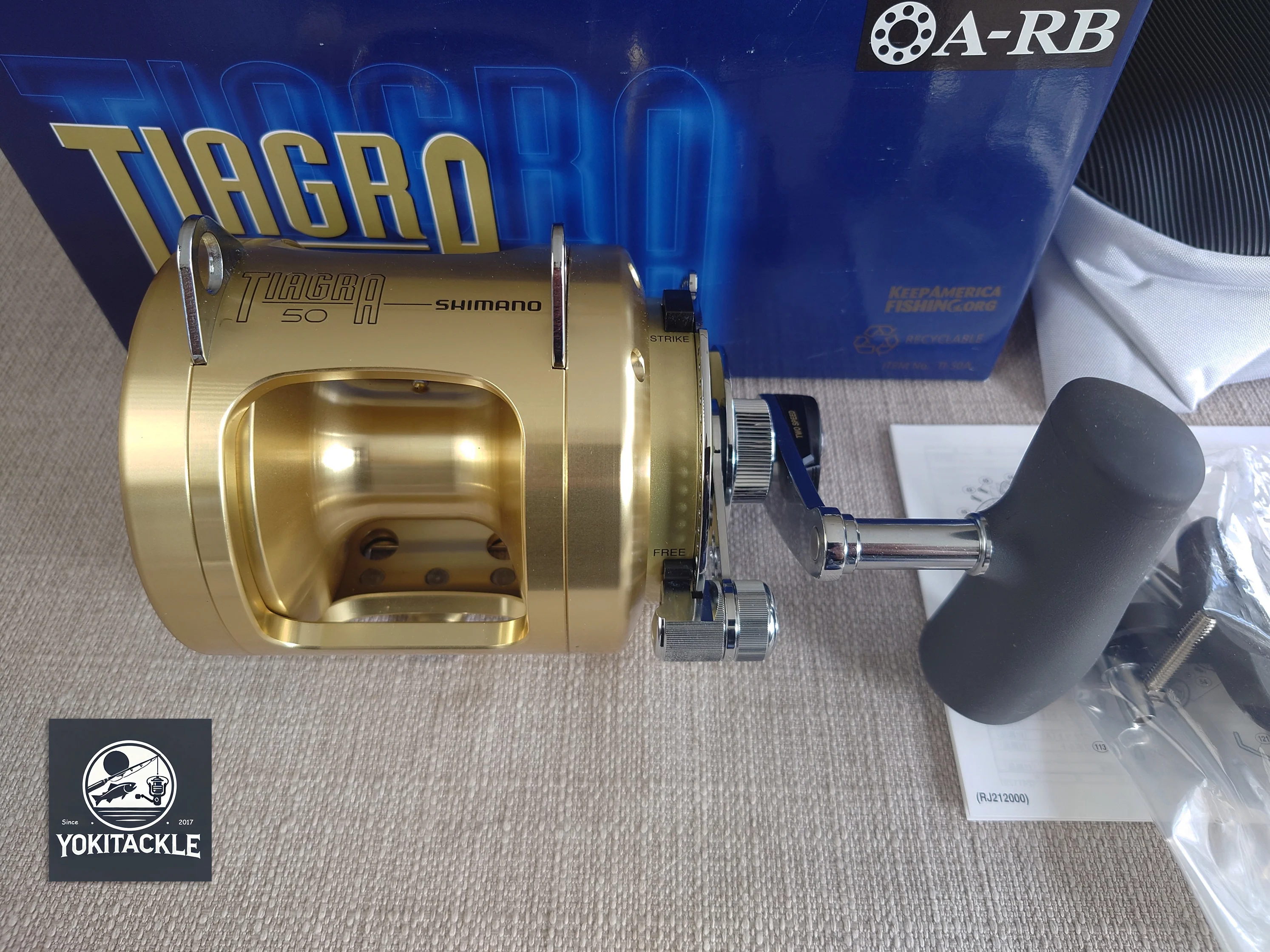 Brand New Shimano TIAGRA 50A Big Game Reel - Image 2