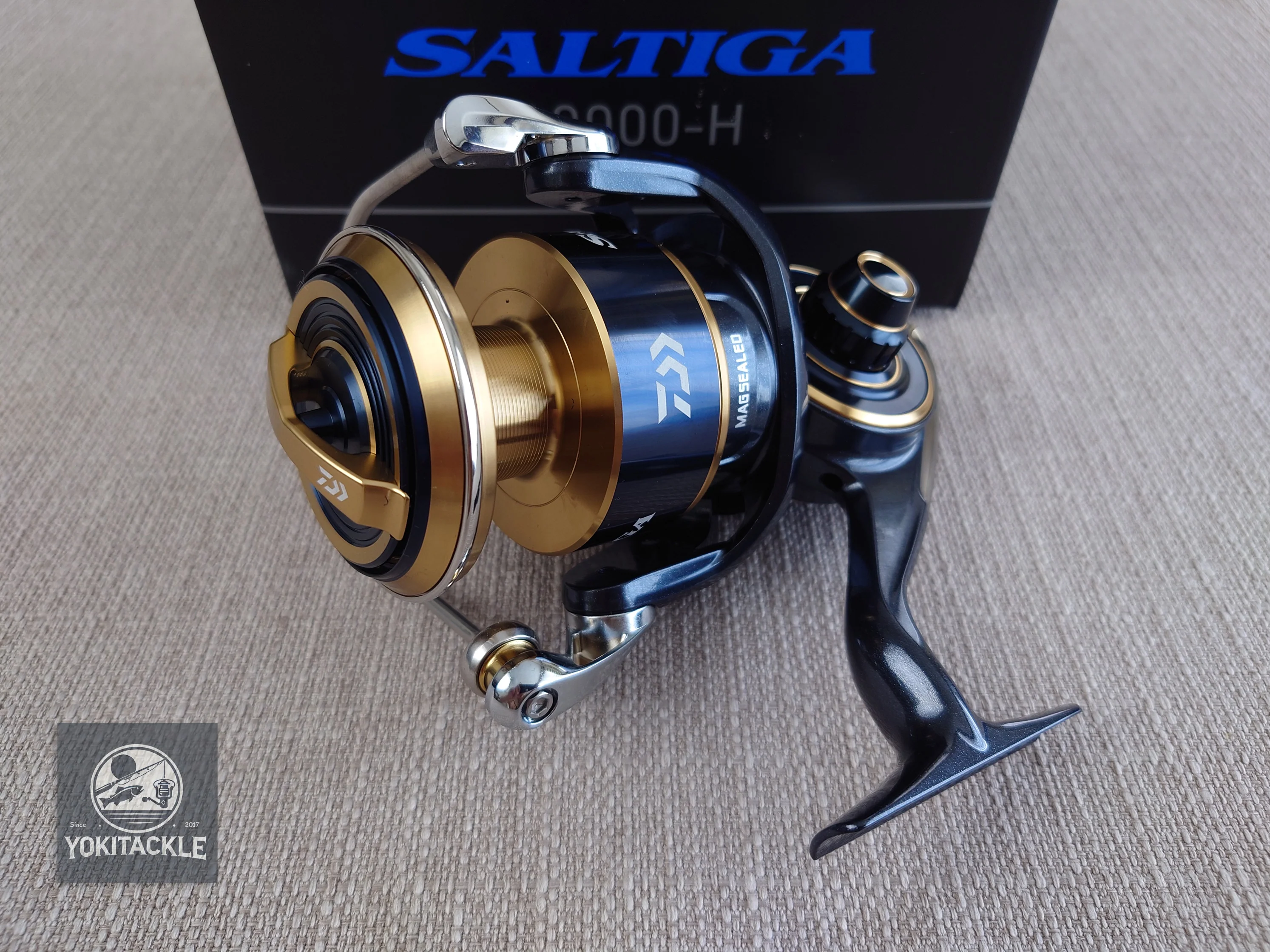 Brand New Daiwa 20 SALTIGA 10000-H Spinning Reel - Image 4