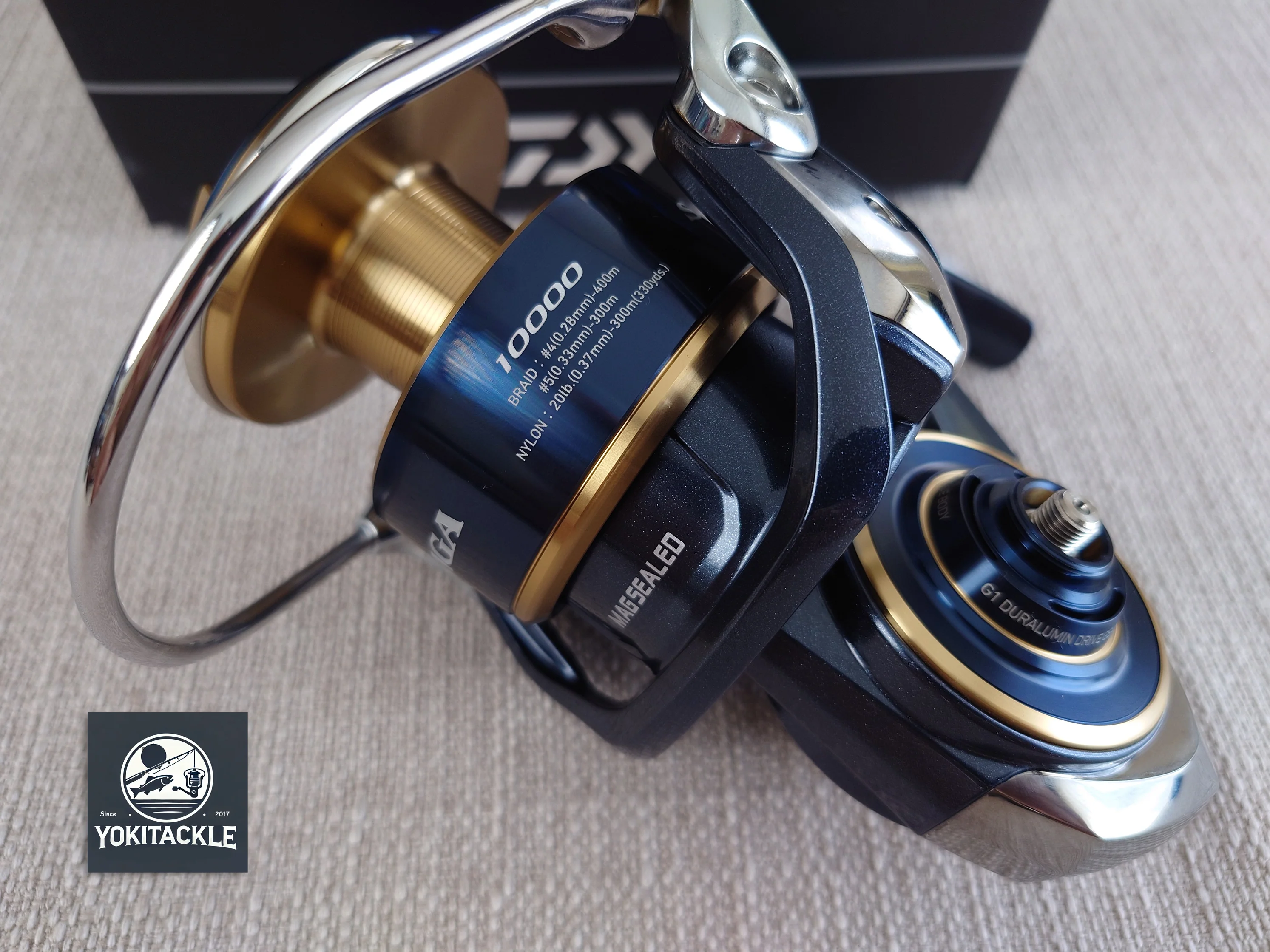 Brand New Daiwa 20 SALTIGA 10000-H Spinning Reel - Image 7