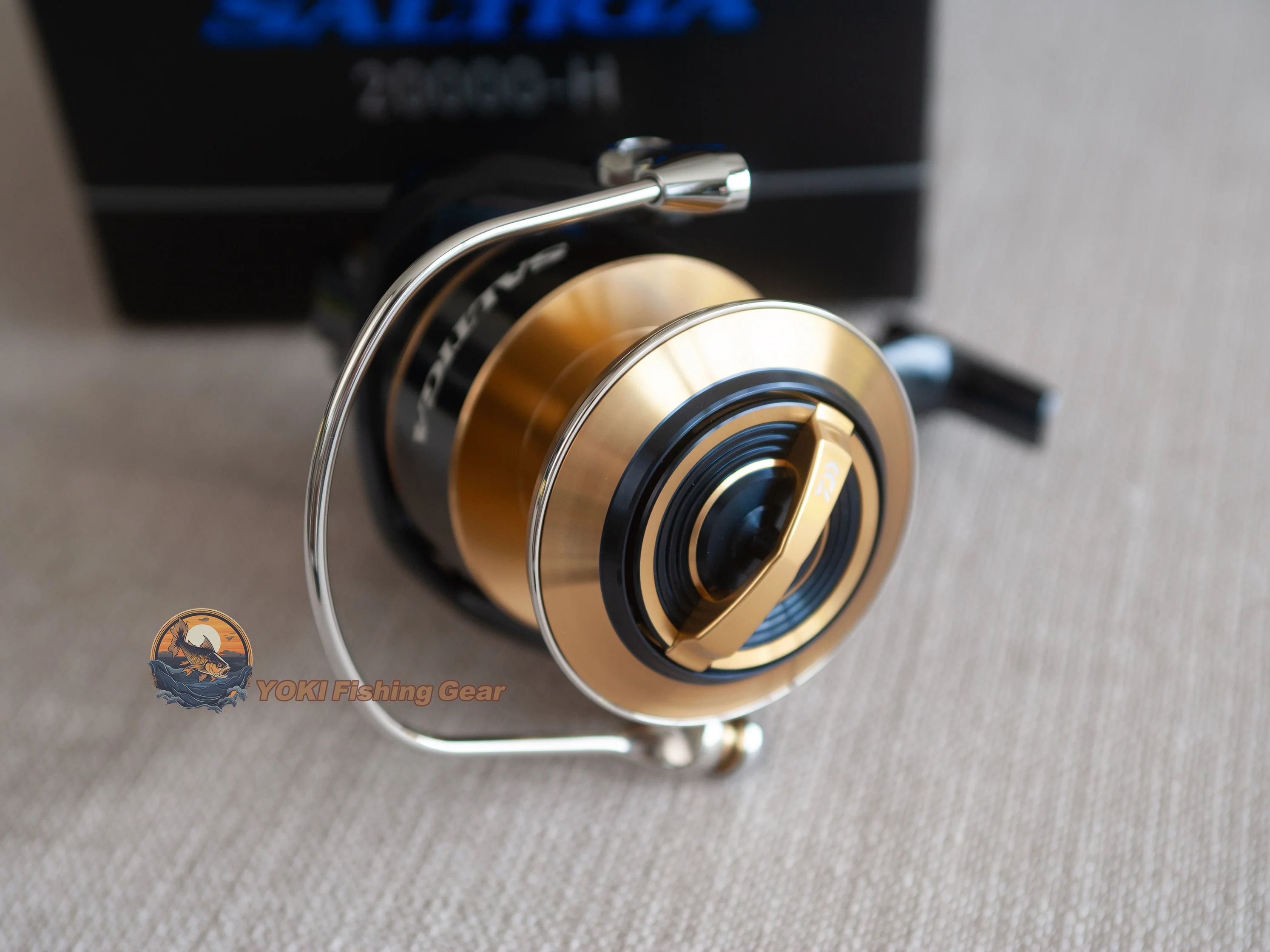 Brand New Daiwa 20 SALTIGA 20000-H Spinning Reel - Image 8