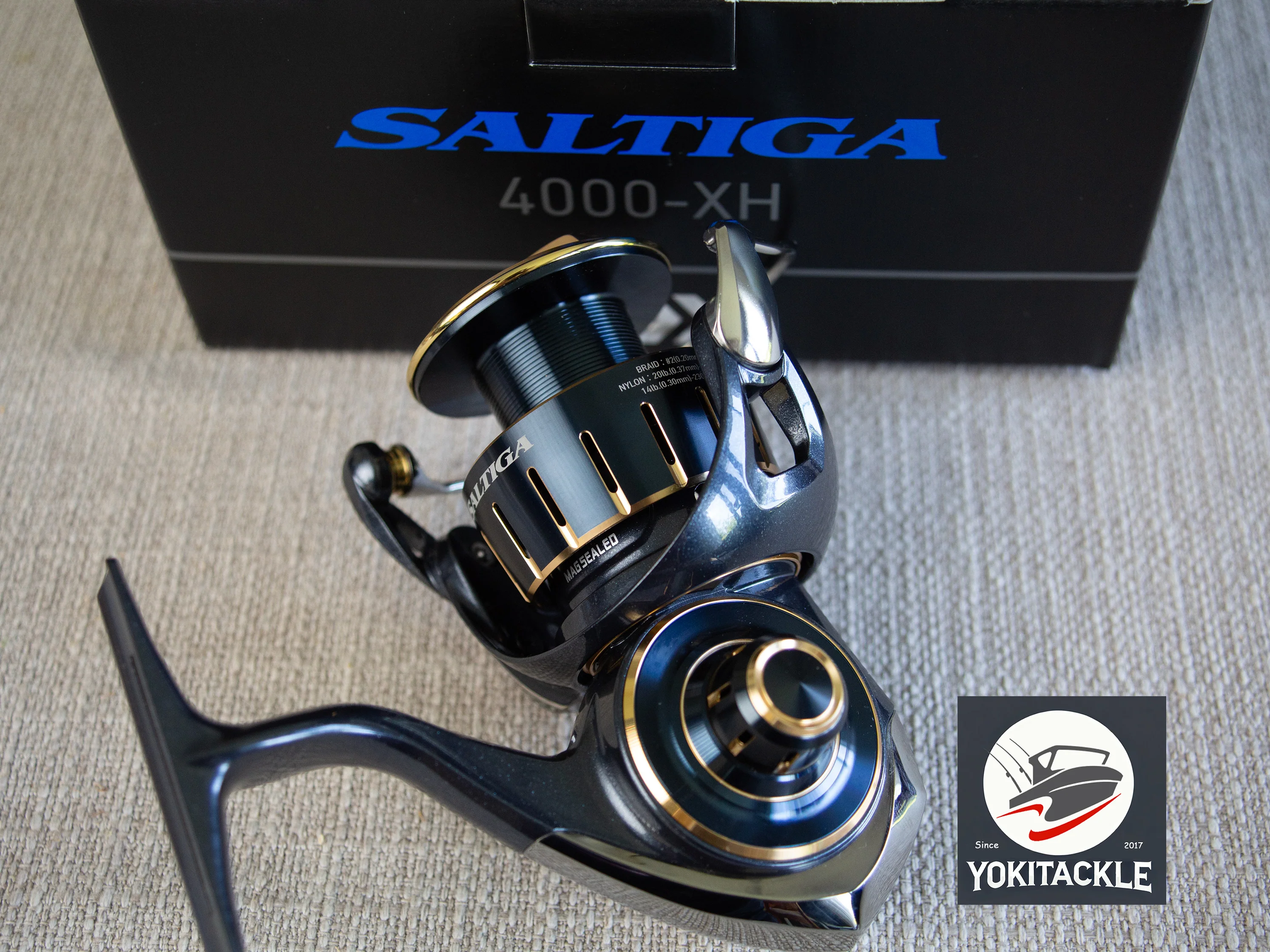 Brand New Daiwa 23 SALTIGA 4000-XH Spinning Reel - Image 6